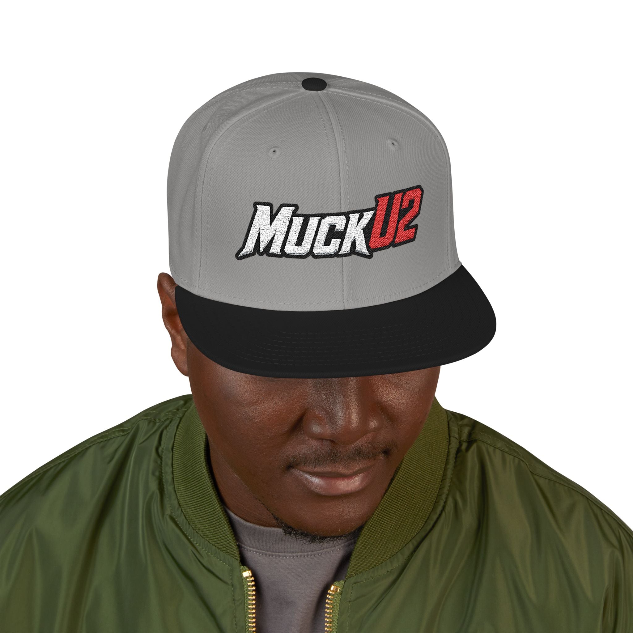 Good Catch Poker Cap (white/red logo) - MuckU2