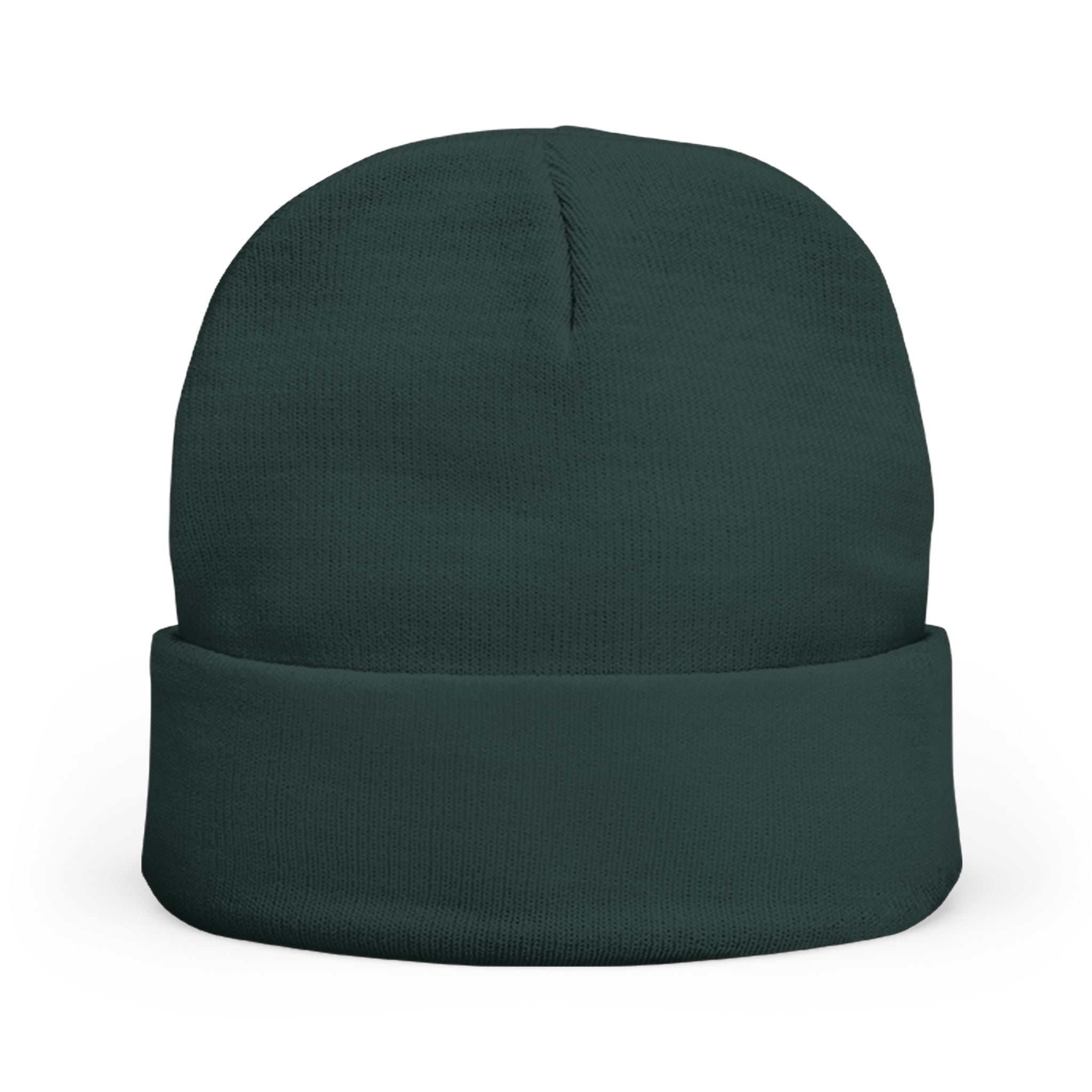 Embroidered Knit Beanie — "I Just Play Poker" Winter Hat