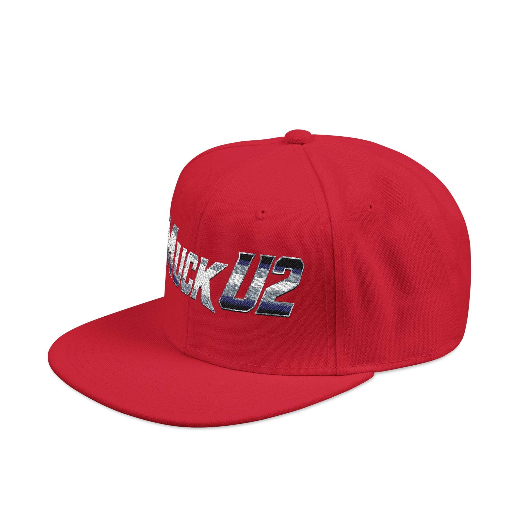 MuckU2 Poker Snapback Cap (gradient silver SKU 10005)