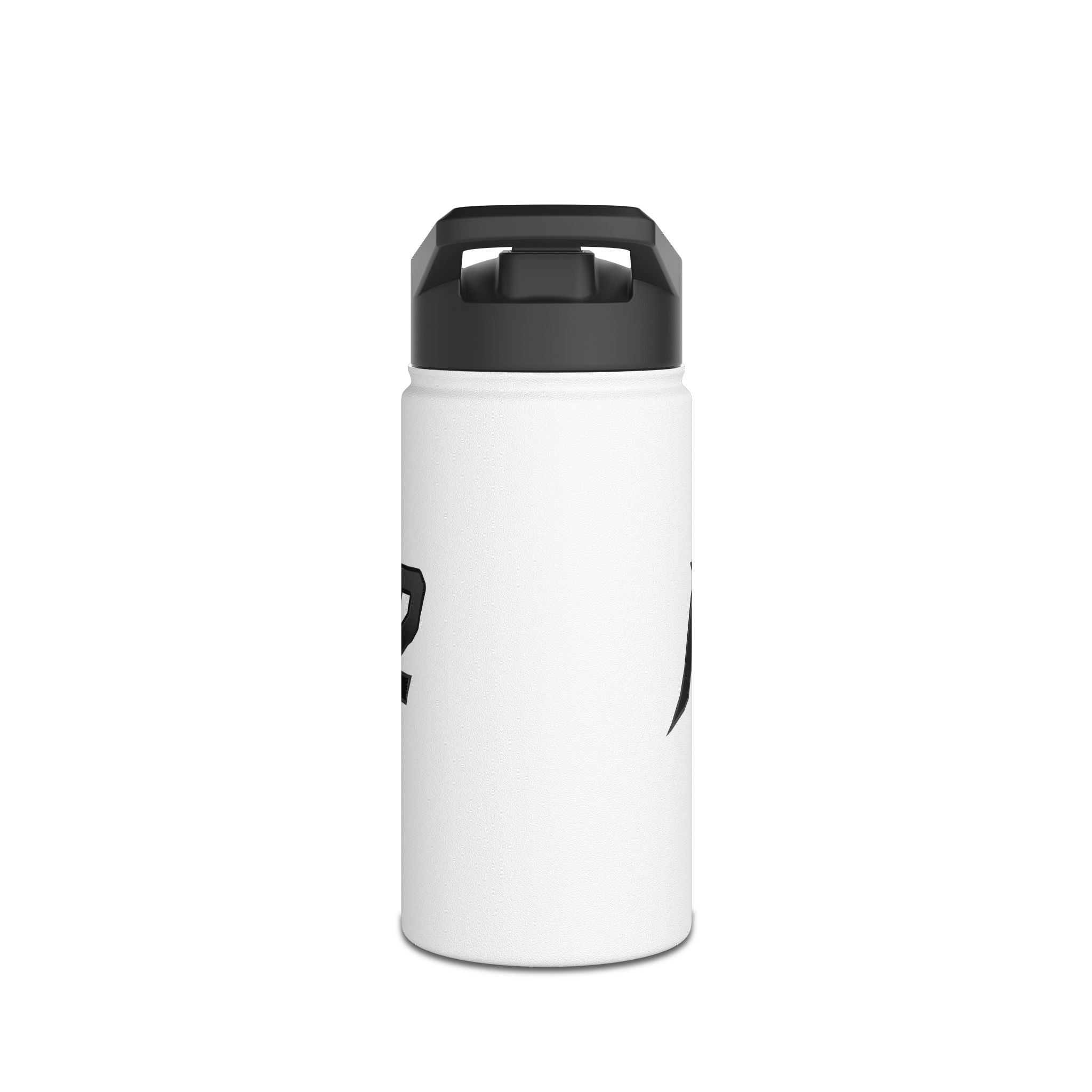 MuckU2 Stainless Steel Poker Water Bottle (black logo/SKU 100027)