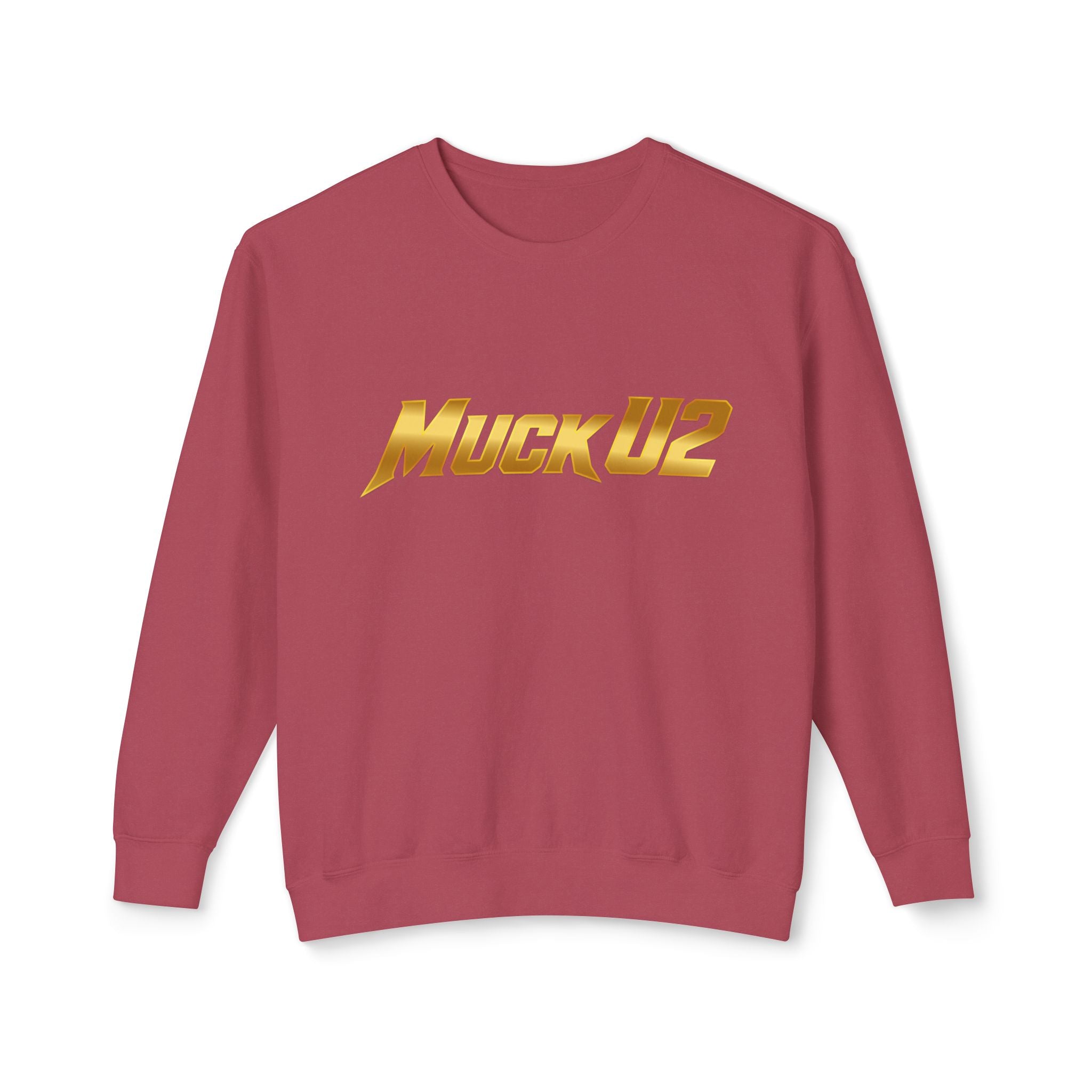 MuckU2 Poker Crewneck Sweatshirt (gold logo/SKU 100062)
