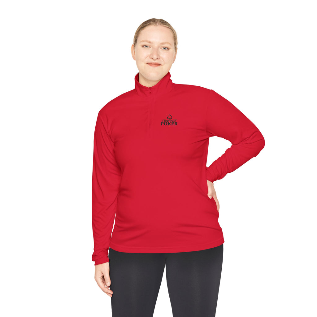 Poker Logo Quarter-Zip Pullover