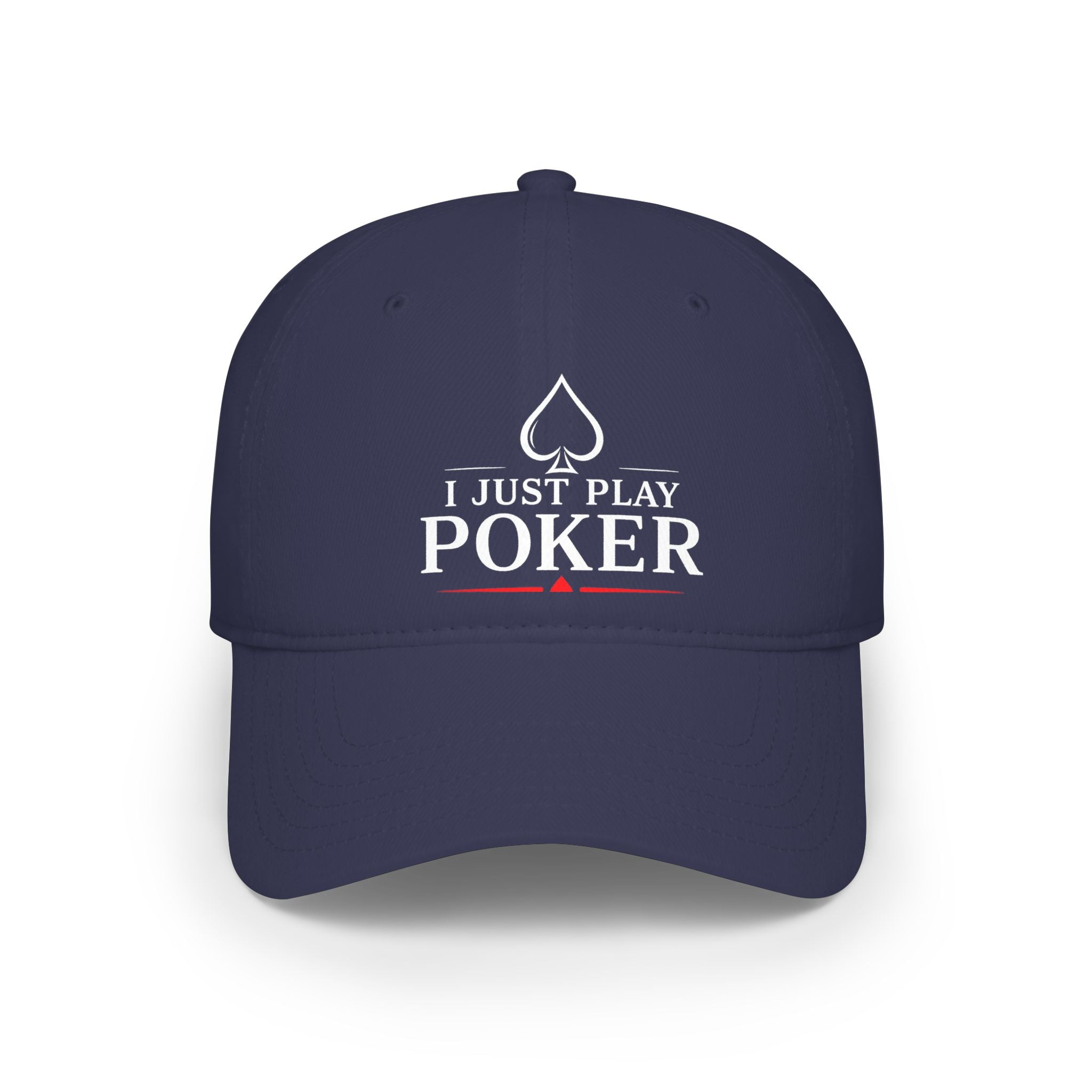 Squeeze Poker Cap (white logo) - I Just Play Poker