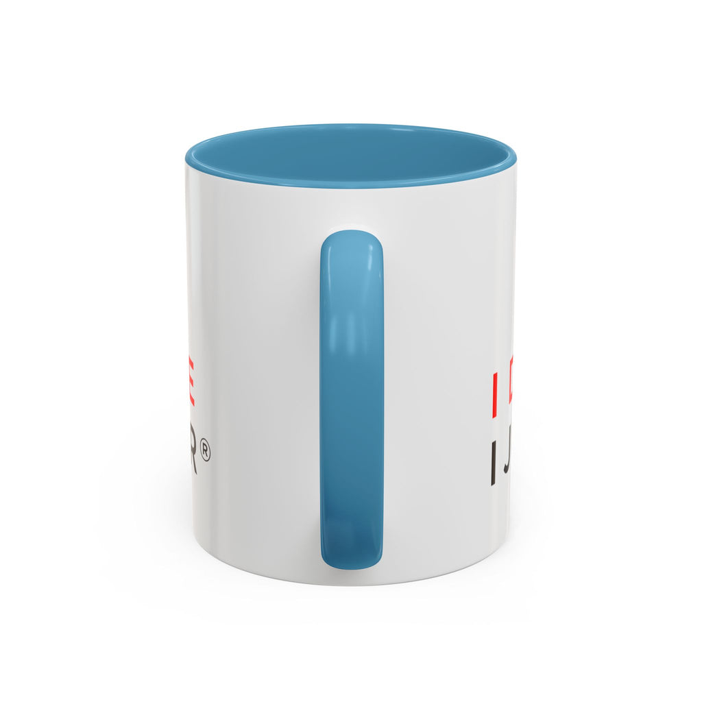 Poker Coffee Mug — "Don’t Gamble, Just Play Poker" Accent Mug (11/15 oz)