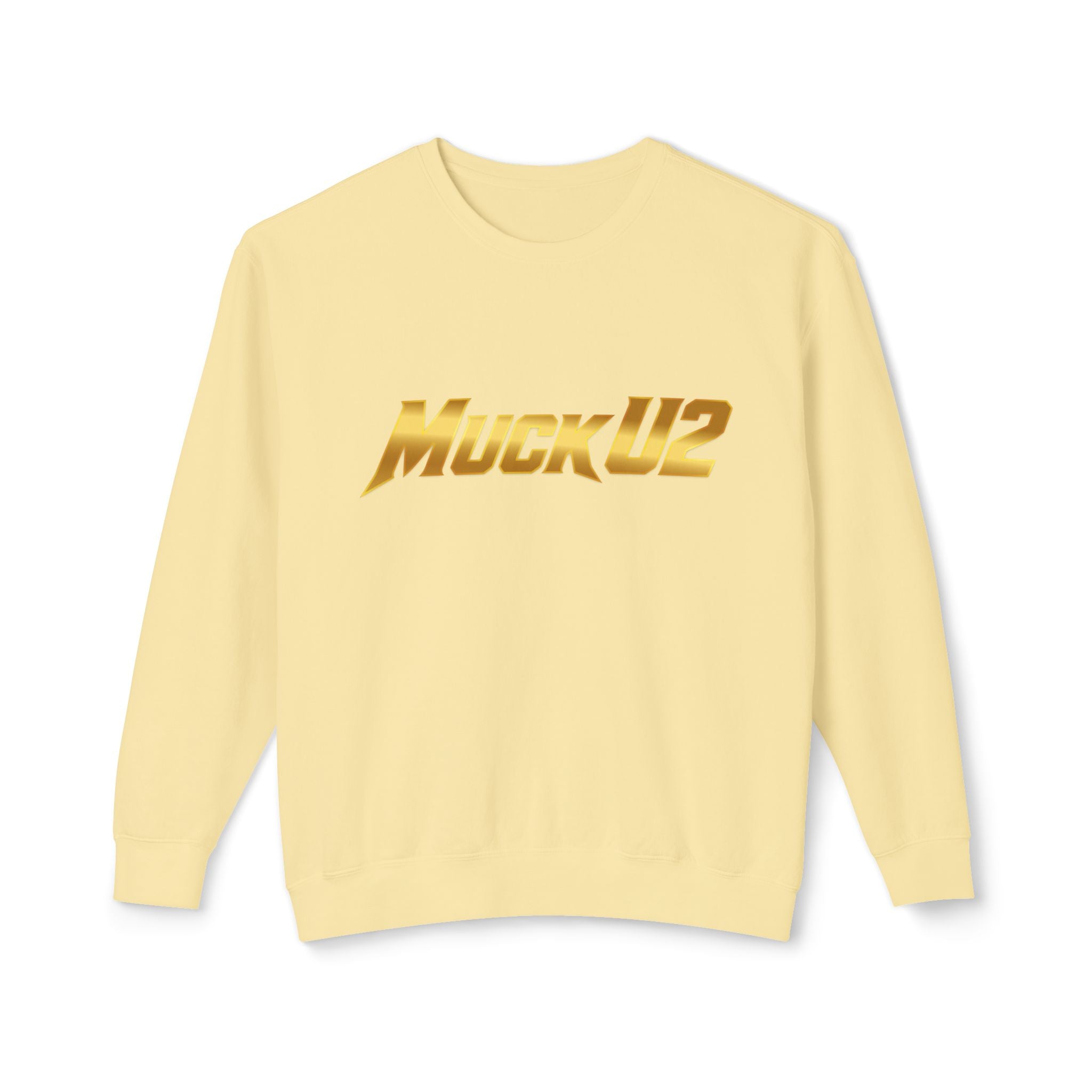 MuckU2 Poker Crewneck Sweatshirt (gold logo/SKU 100062)