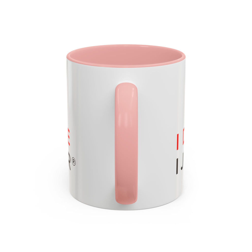 Poker Coffee Mug — "Don’t Gamble, Just Play Poker" Accent Mug (11/15 oz)