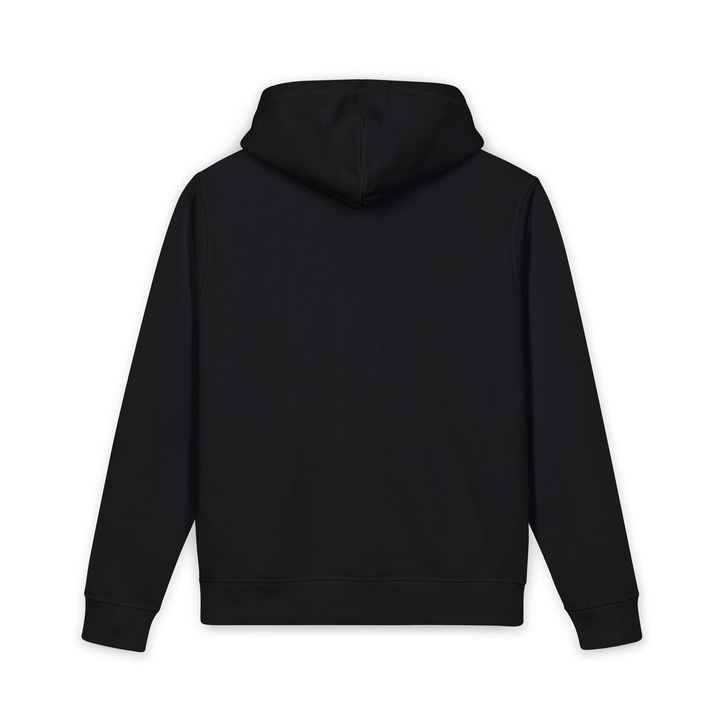 Deep Stack Poker Hoodie (white logo) — “I Don’t Gamble, I Just Play Poker” Organic Pullover