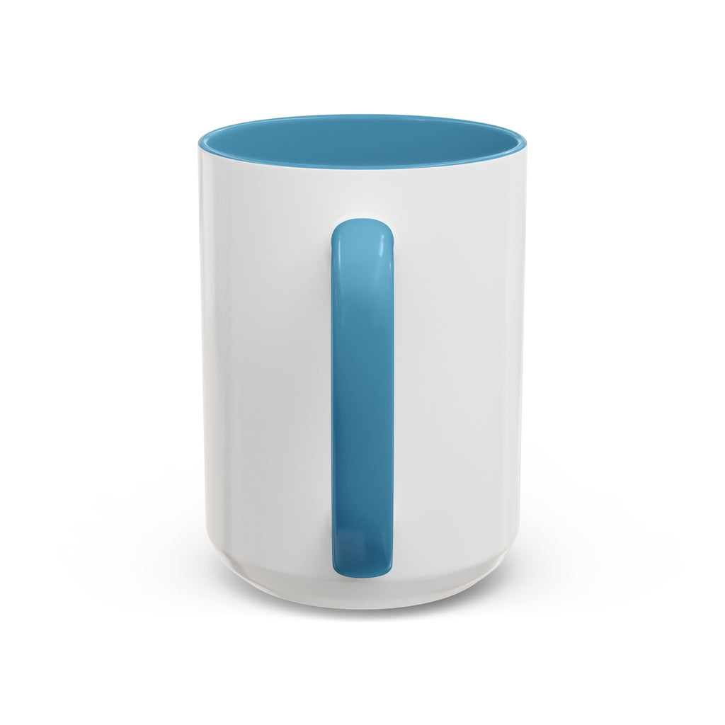 MuckU2 Classic White Mug (gradient silver/black logo/SKU 100043)