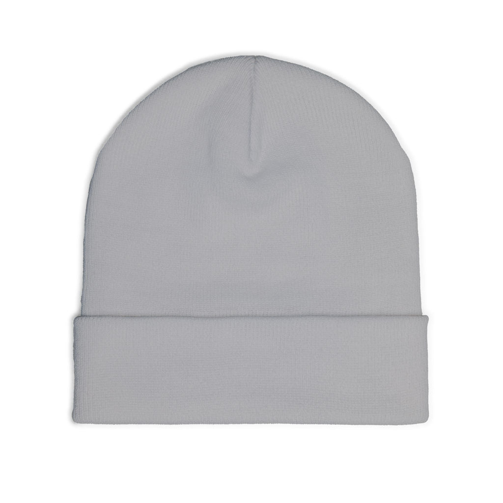 Embroidered Knit Beanie — "I Just Play Poker" Winter Hat