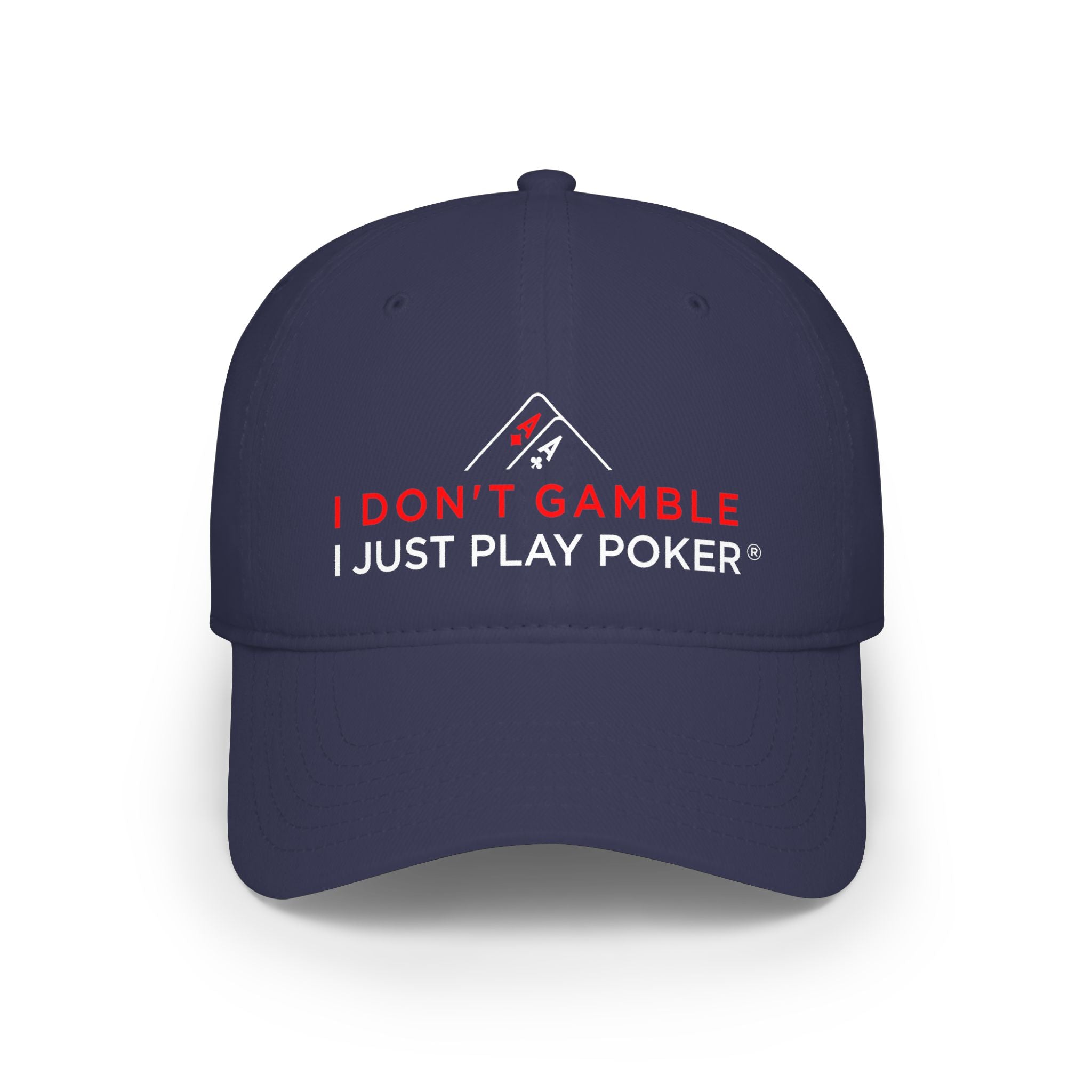 Trap Poker Cap (red/white logo) - I Just Play Poker