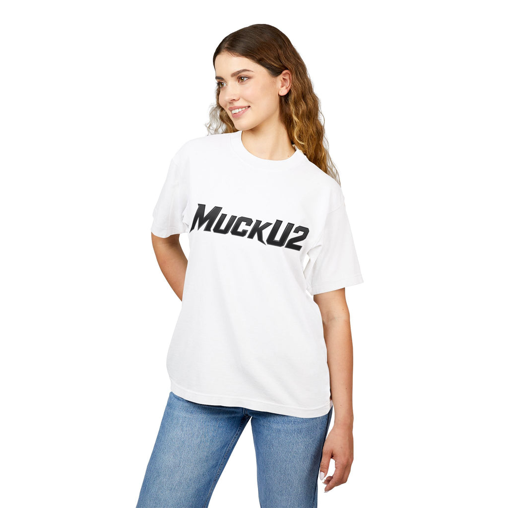 MuckU2 High Quality Poker Tee (black logo/SKU 100058)