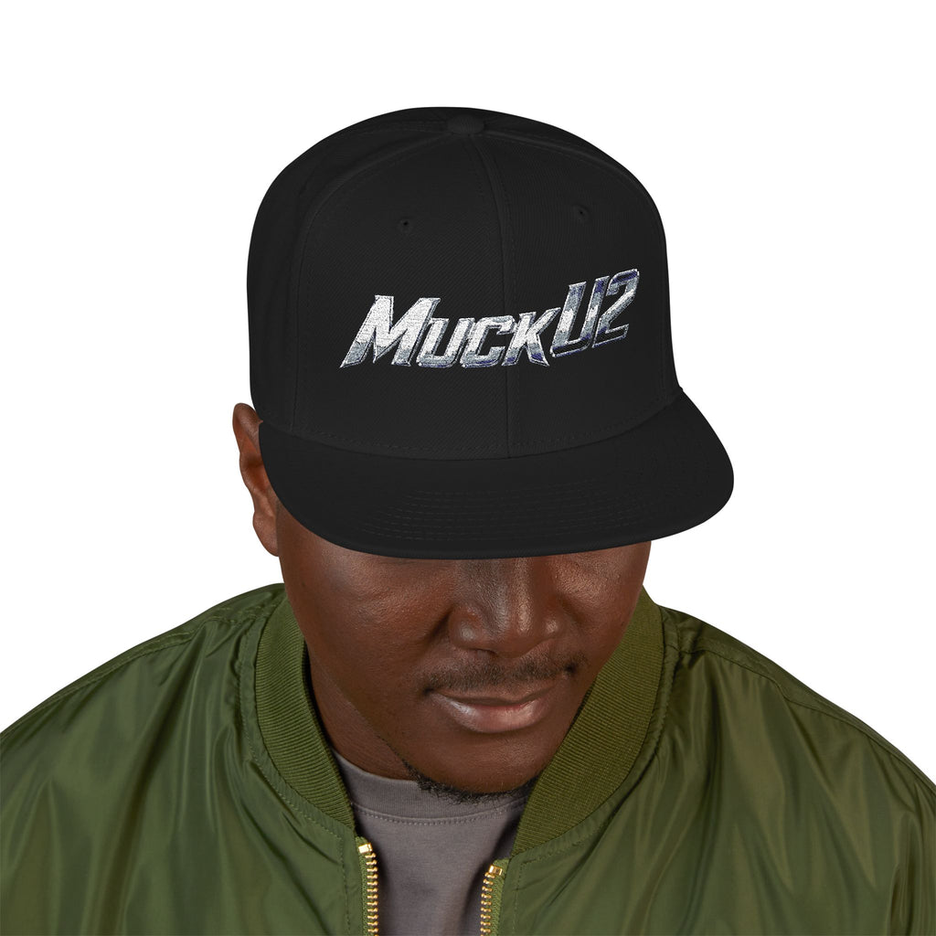 Check Blind Poker Cap (silver logo) - MuckU2