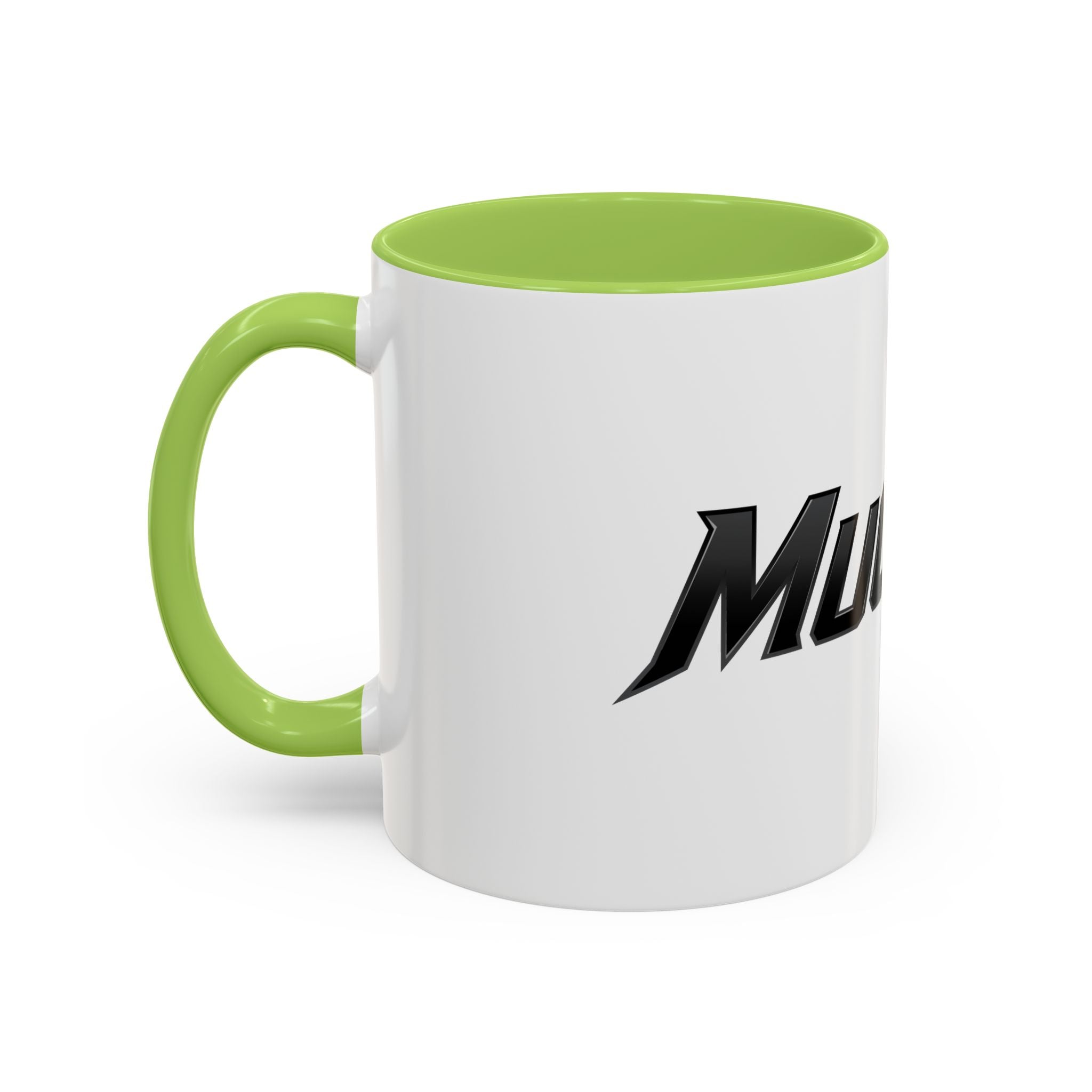 MuckU2 Classic White Mug (black logo/SKU 100045)