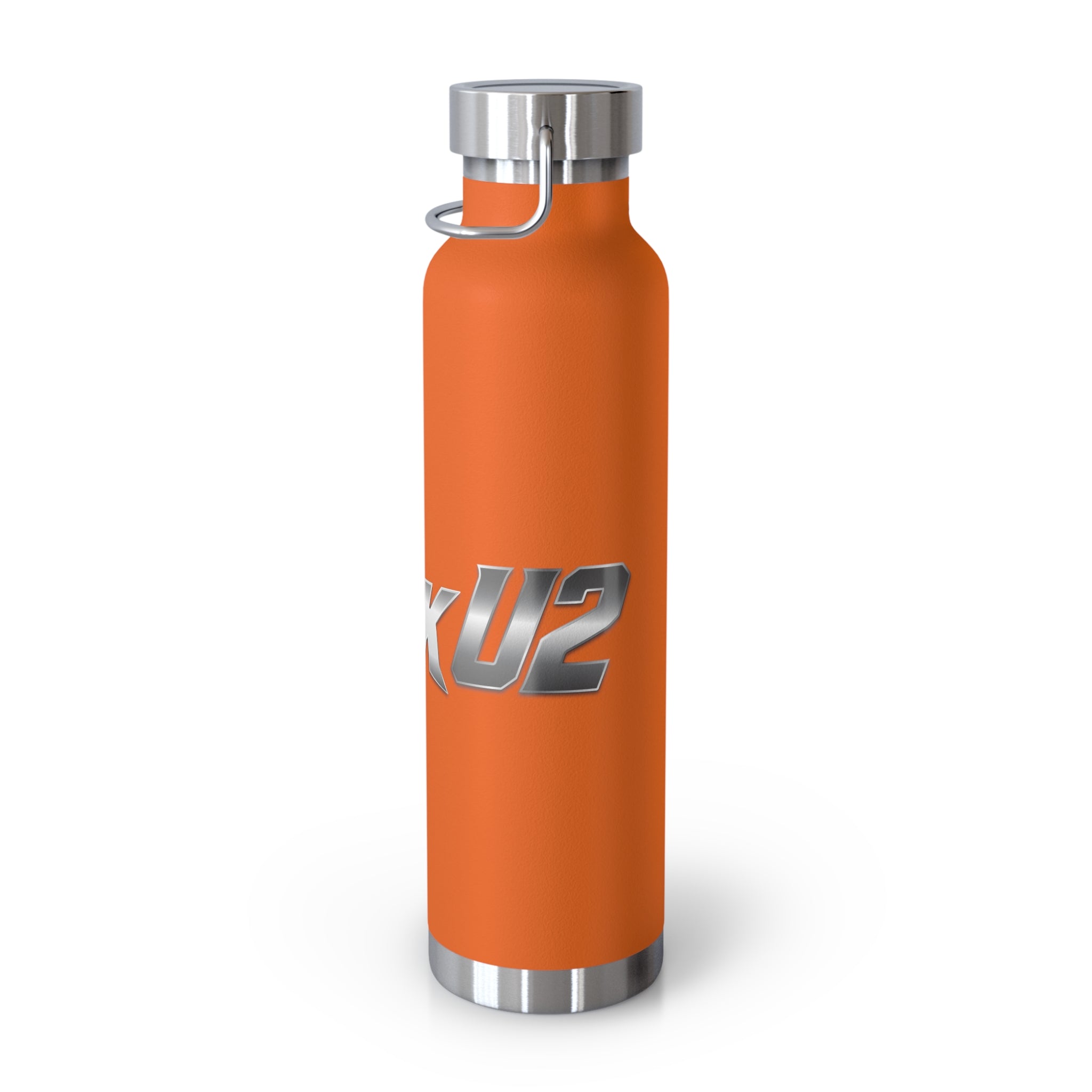 MuckU2 Insulated Water Bottle (gradient silver logo SKU 100011)