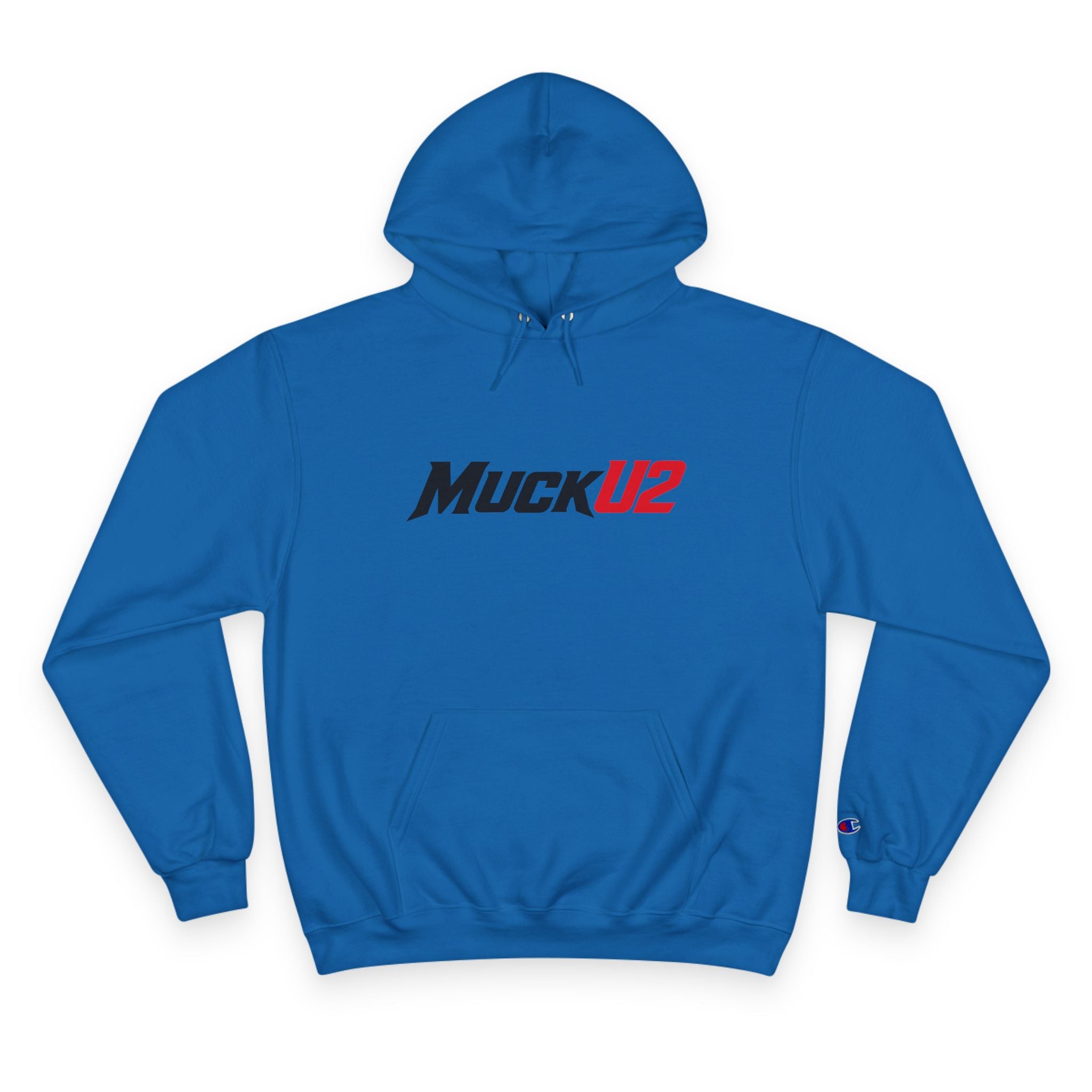MuckU2 Poker Hoodie (black/red logo/SKU 100053)