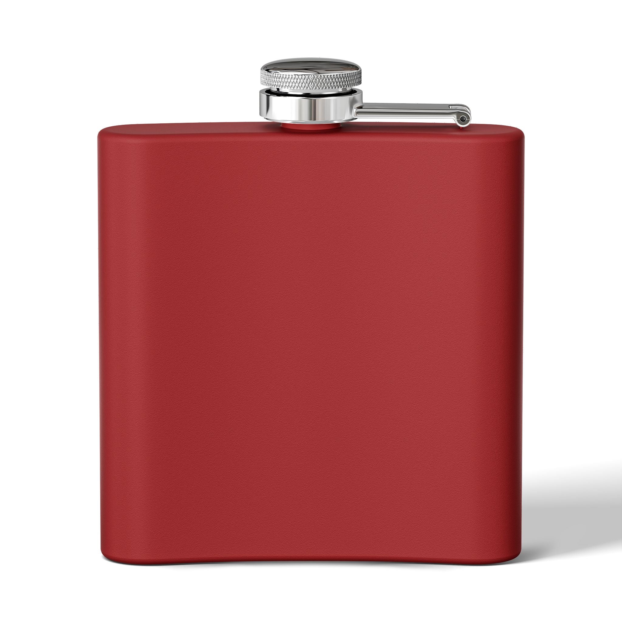 MuckU2 Stainless Steel Poker Flask 6oz (gradient silver/black/SKU100033)