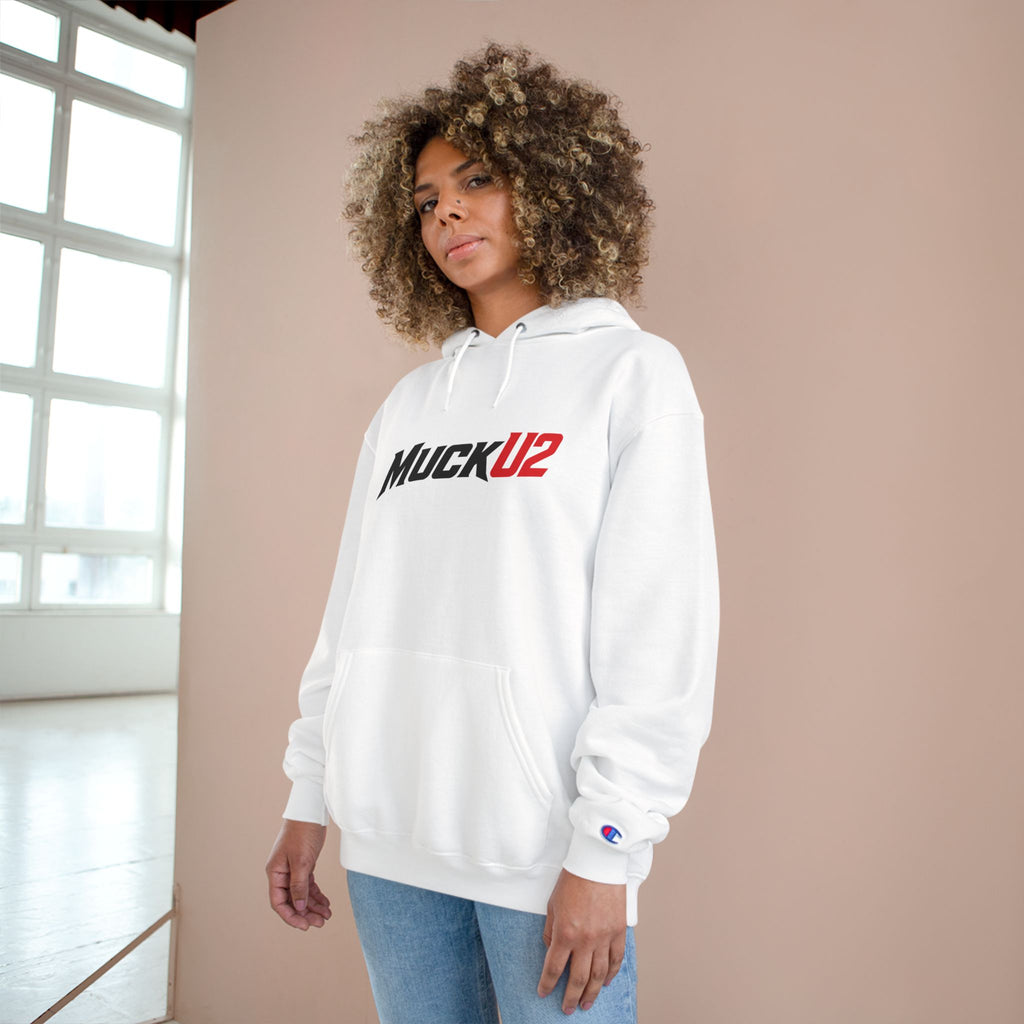 MuckU2 Poker Hoodie (black/red logo/SKU 100053)