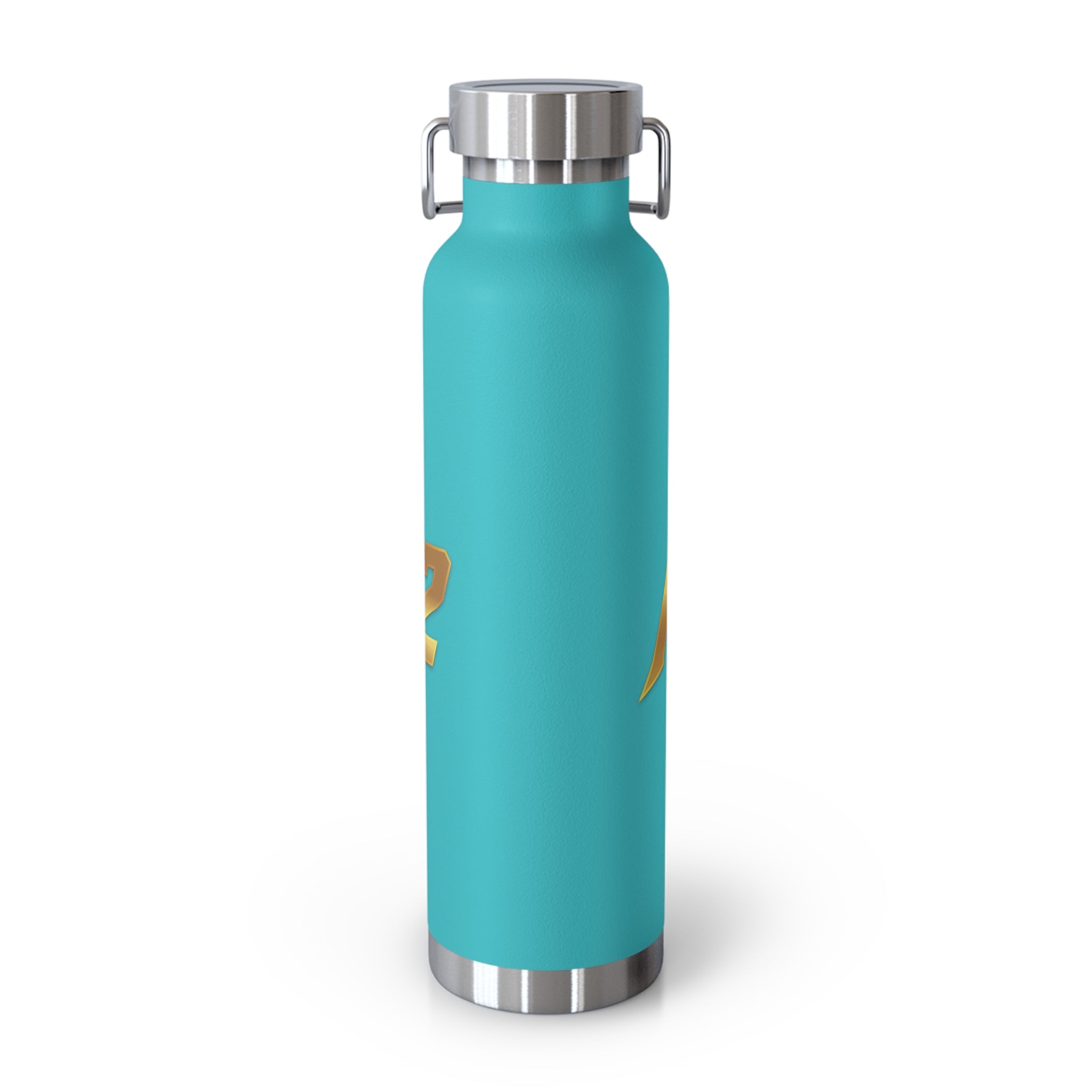 MuckU2 Insulated Water Bottle (gold logo/SKU 100010)