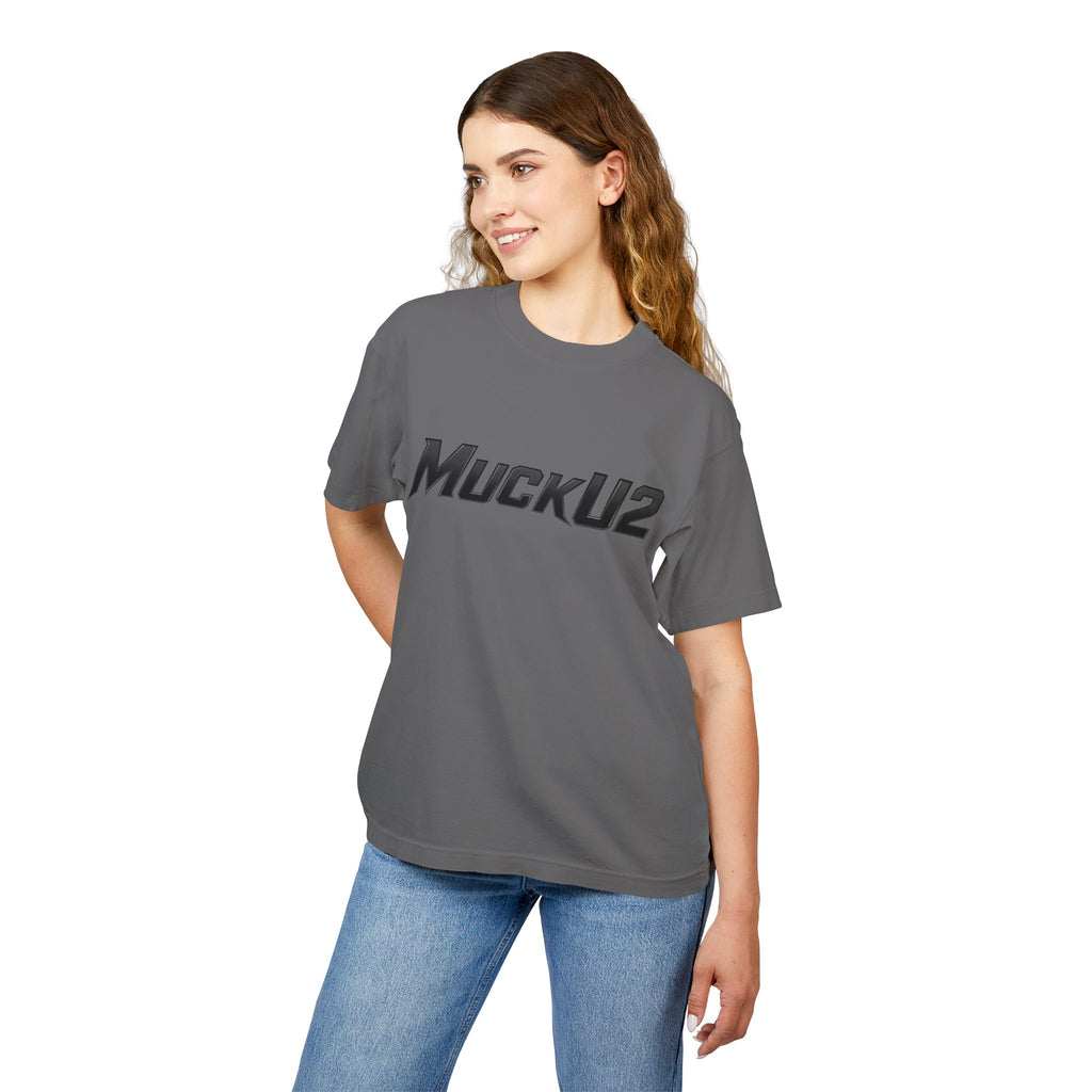 MuckU2 High Quality Poker Tee (black logo/SKU 100058)