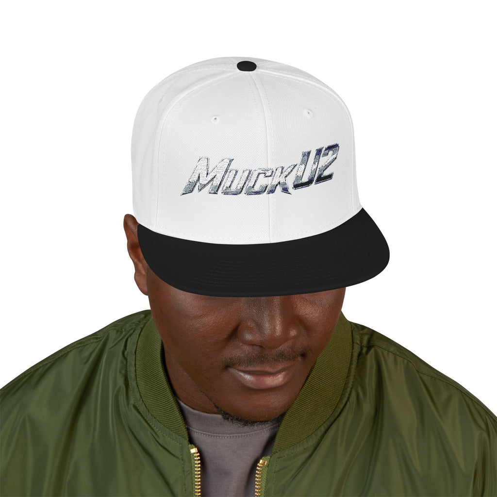 Check Blind Poker Cap (silver logo) - MuckU2