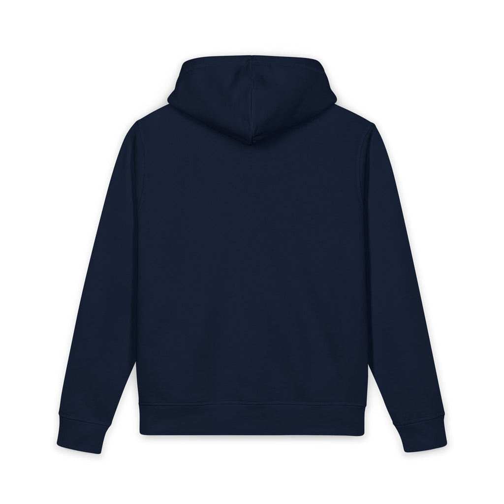 Deep Stack Poker Hoodie (white logo) — “I Don’t Gamble, I Just Play Poker” Organic Pullover