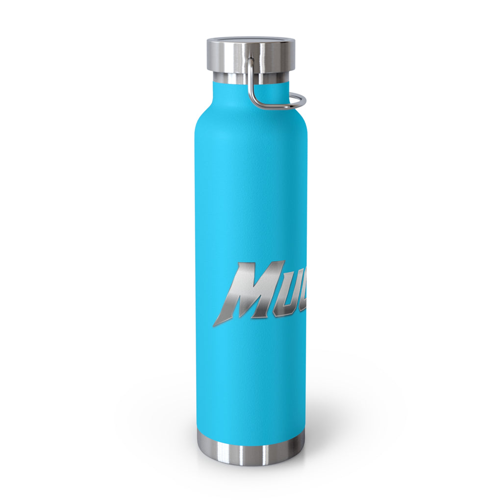 MuckU2 Insulated Water Bottle (gradient silver logo SKU 100011)