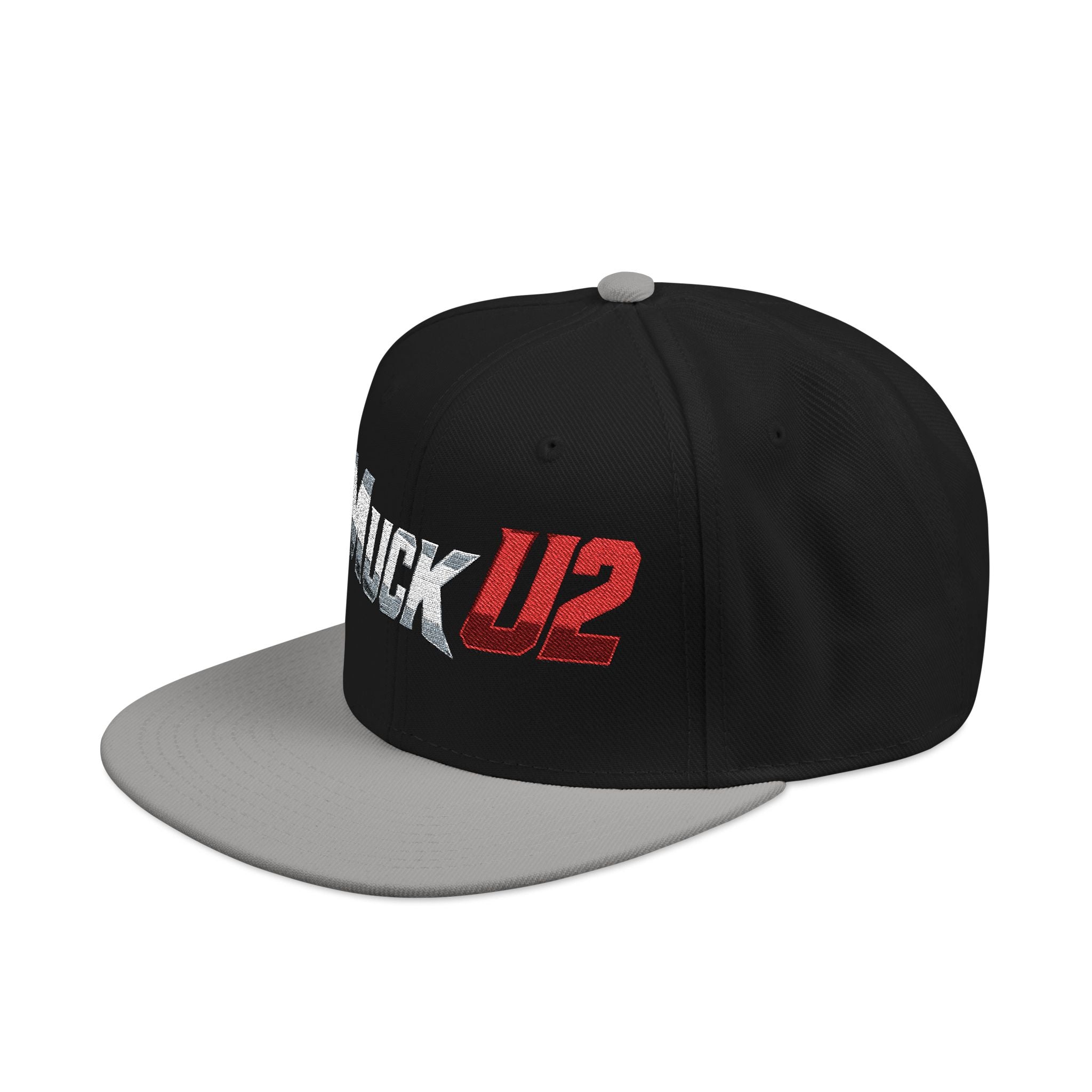 MuckU2 Snapback Poker Cap (gradient sliver/red/SKU 10006)