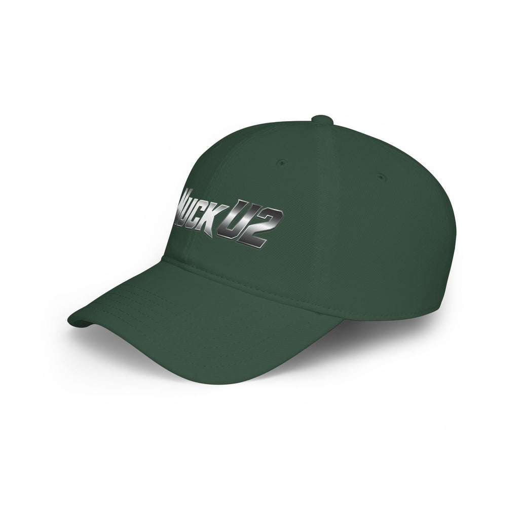 MuckU2 Poker Cap (gradient silver/black logo/SKU 100071)