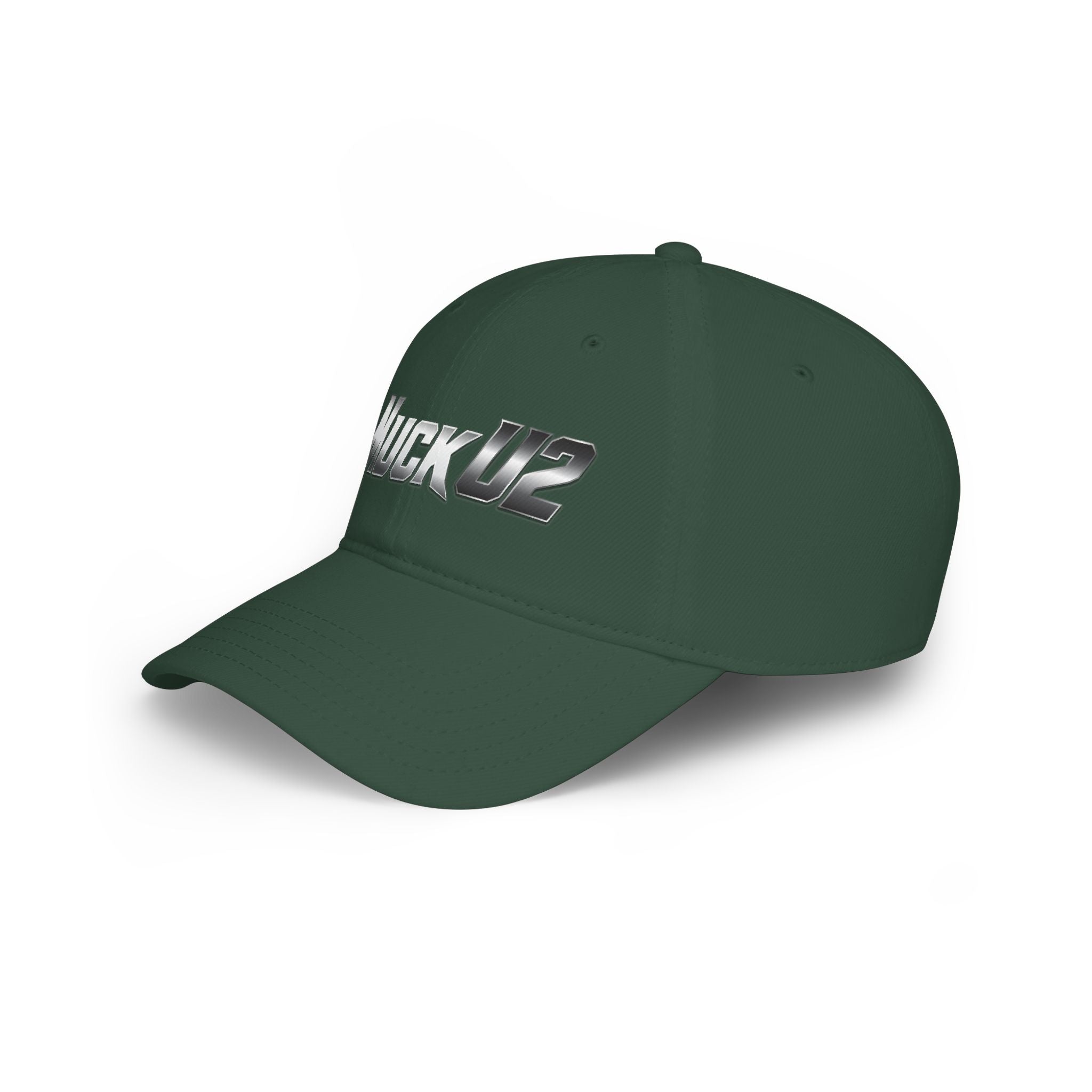 MuckU2 Poker Cap (gradient silver/black logo/SKU 100071)