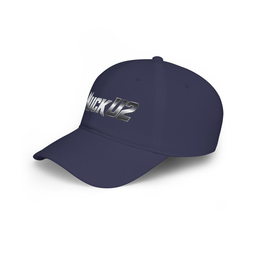 MuckU2 Poker Cap (gradient silver/black logo/SKU 100071)