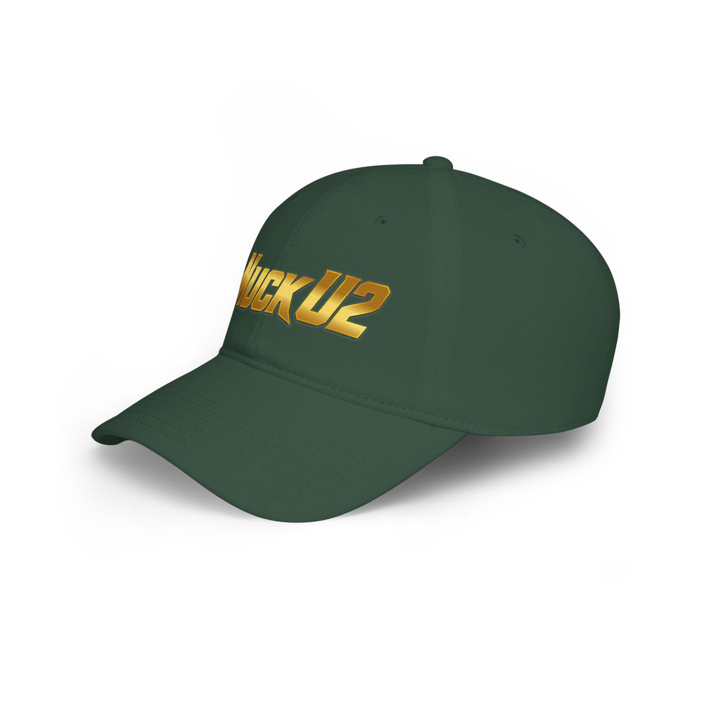 MuckU2 Poker Cap (gold logo/SKU 100070)