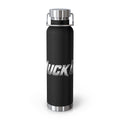 MuckU2 Insulated Water Bottle (gradient silver logo/SKU 100011)