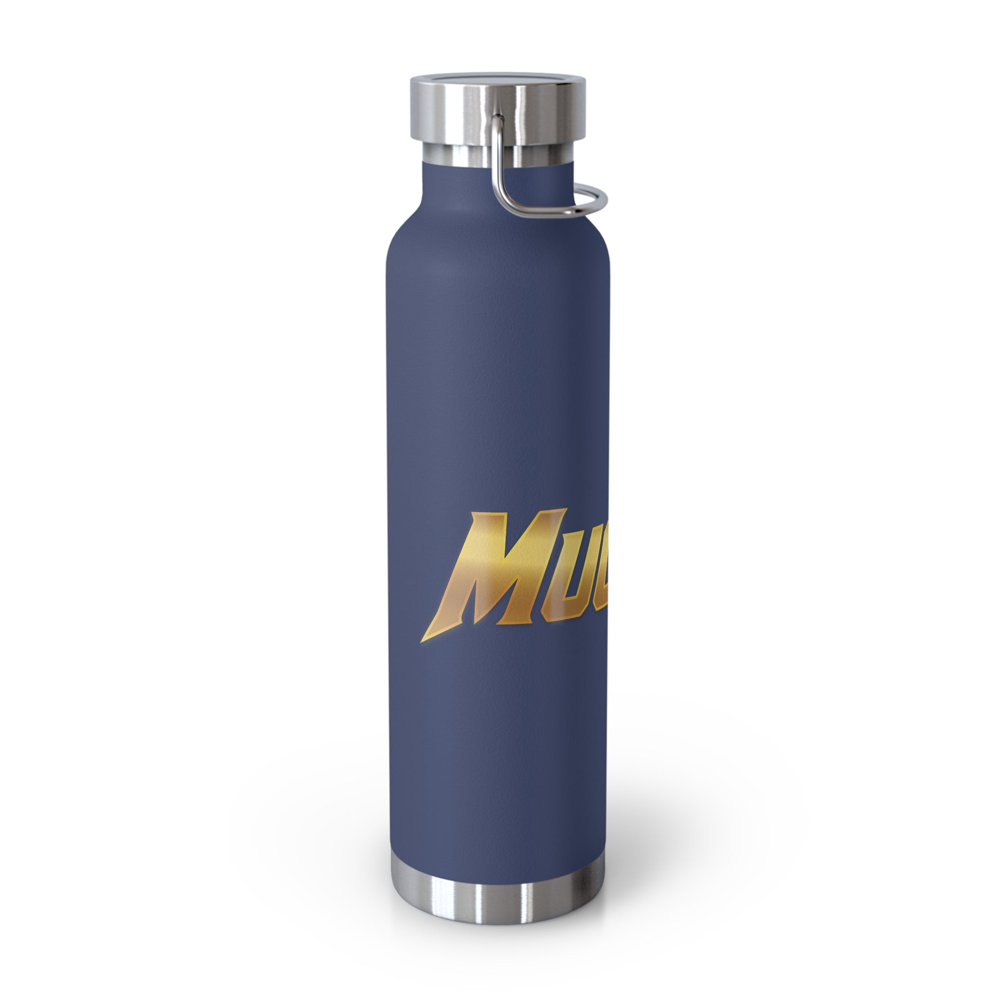 MuckU2 Insulated Water Bottle (gold logo/SKU 100010)