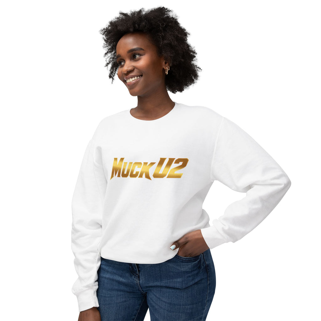 MuckU2 Poker Crewneck Sweatshirt (gold logo/SKU 100062)