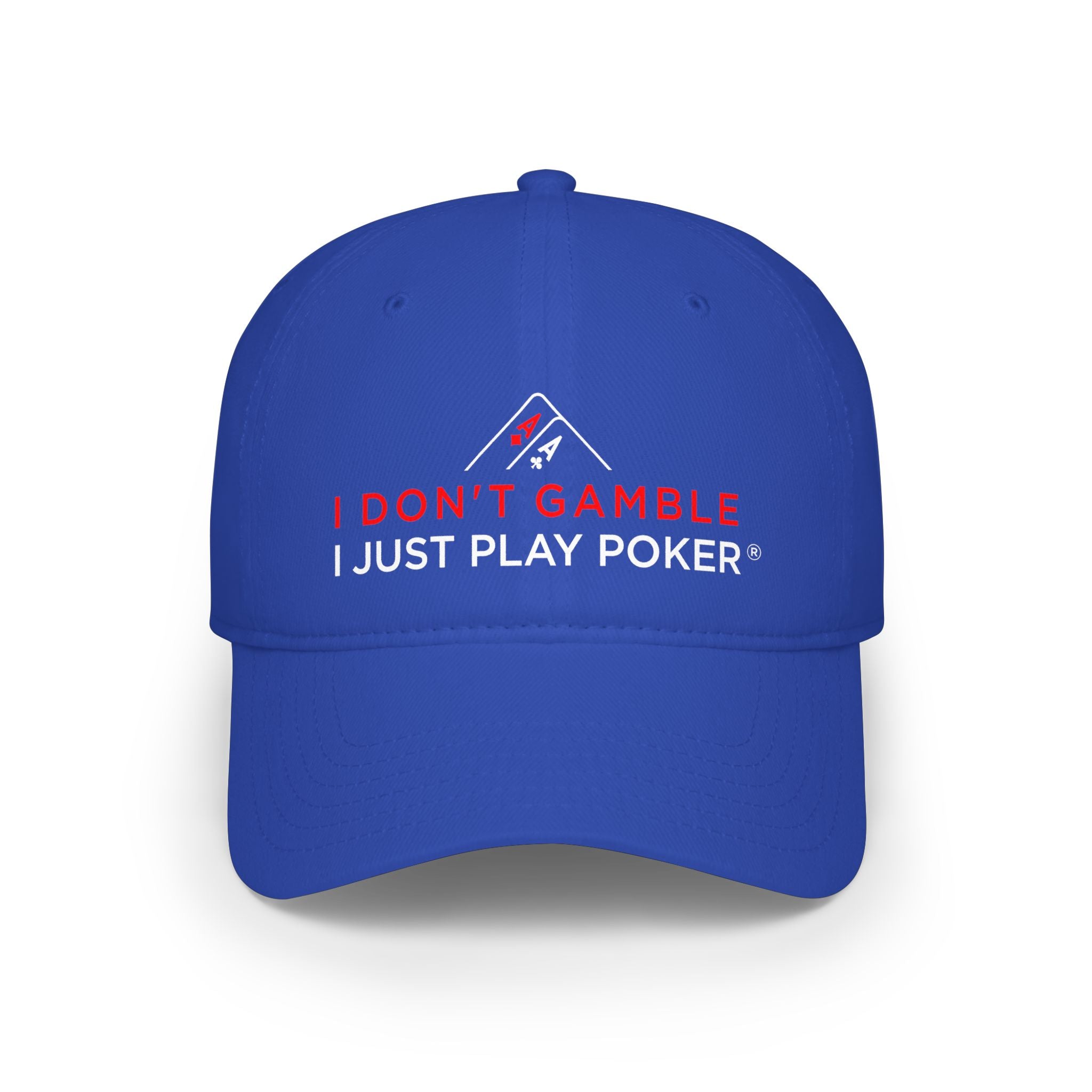 Trap Poker Cap (red/white logo) - I Just Play Poker