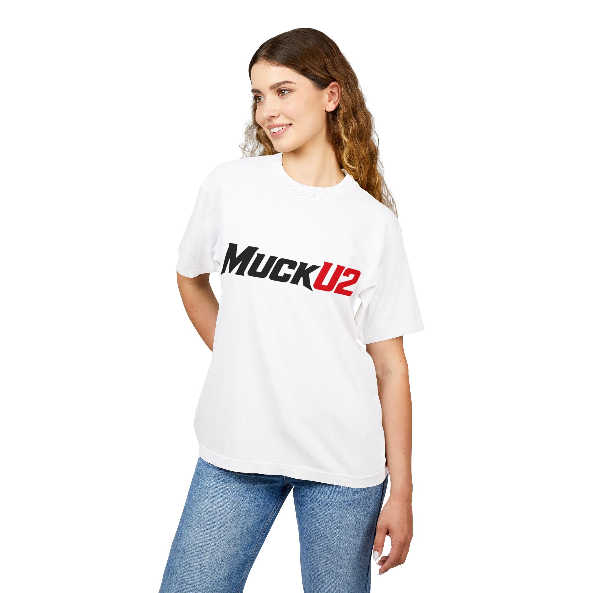 MuckU2 High Quality Poker Tee (black/red logo/SKU 100059)
