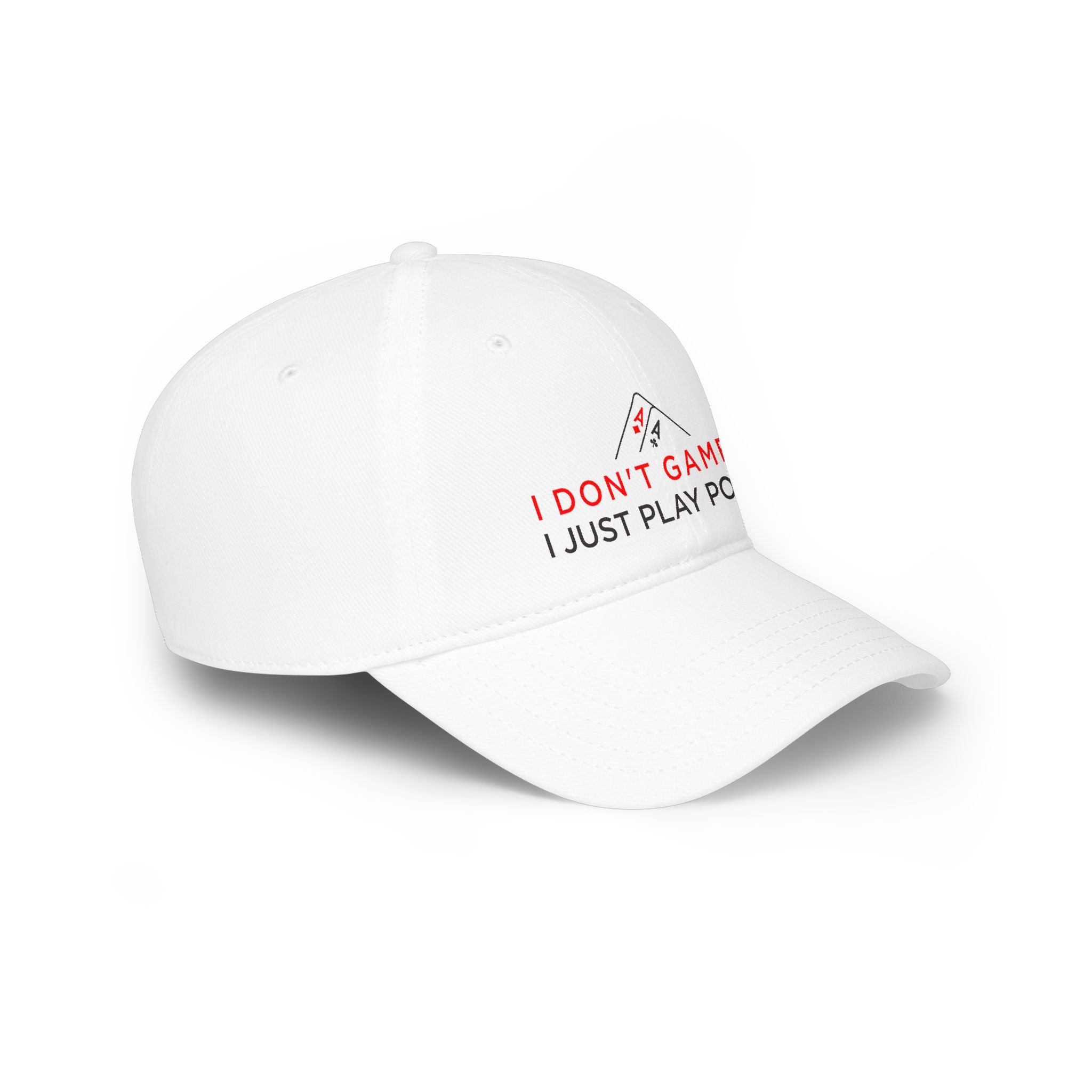 Trap Poker Cap (red/black logo) - I Just Play Poker
