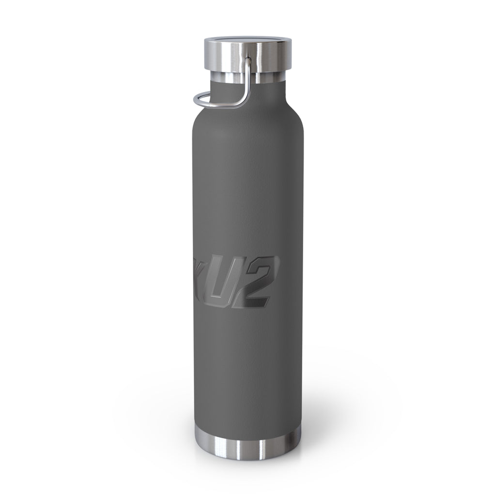 MuckU2 Insulated Water Bottle (blk logo/SKU 10008)