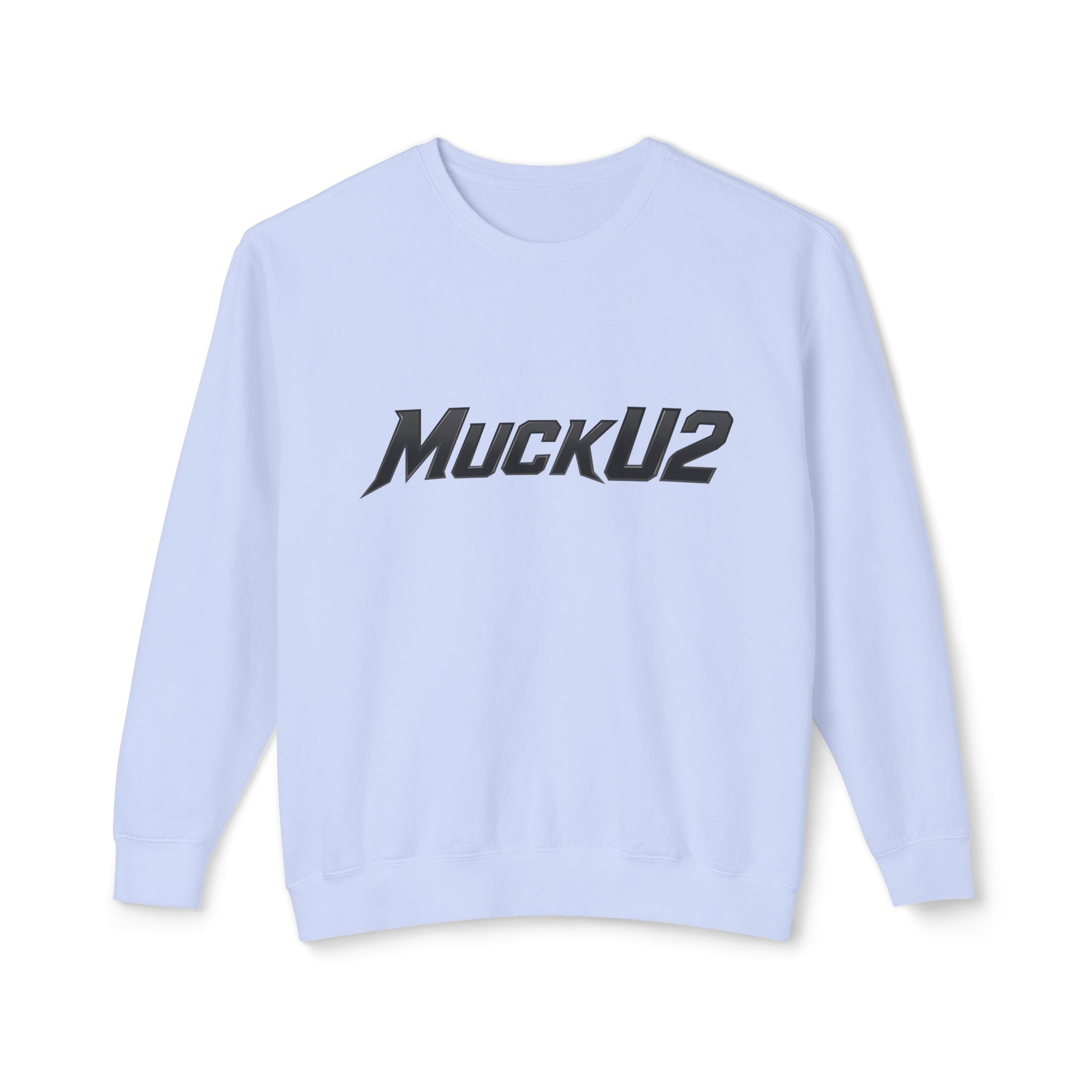 MuckU2 Poker Crewneck Sweatshirt (embroidered white/red logo/SKU 100068)