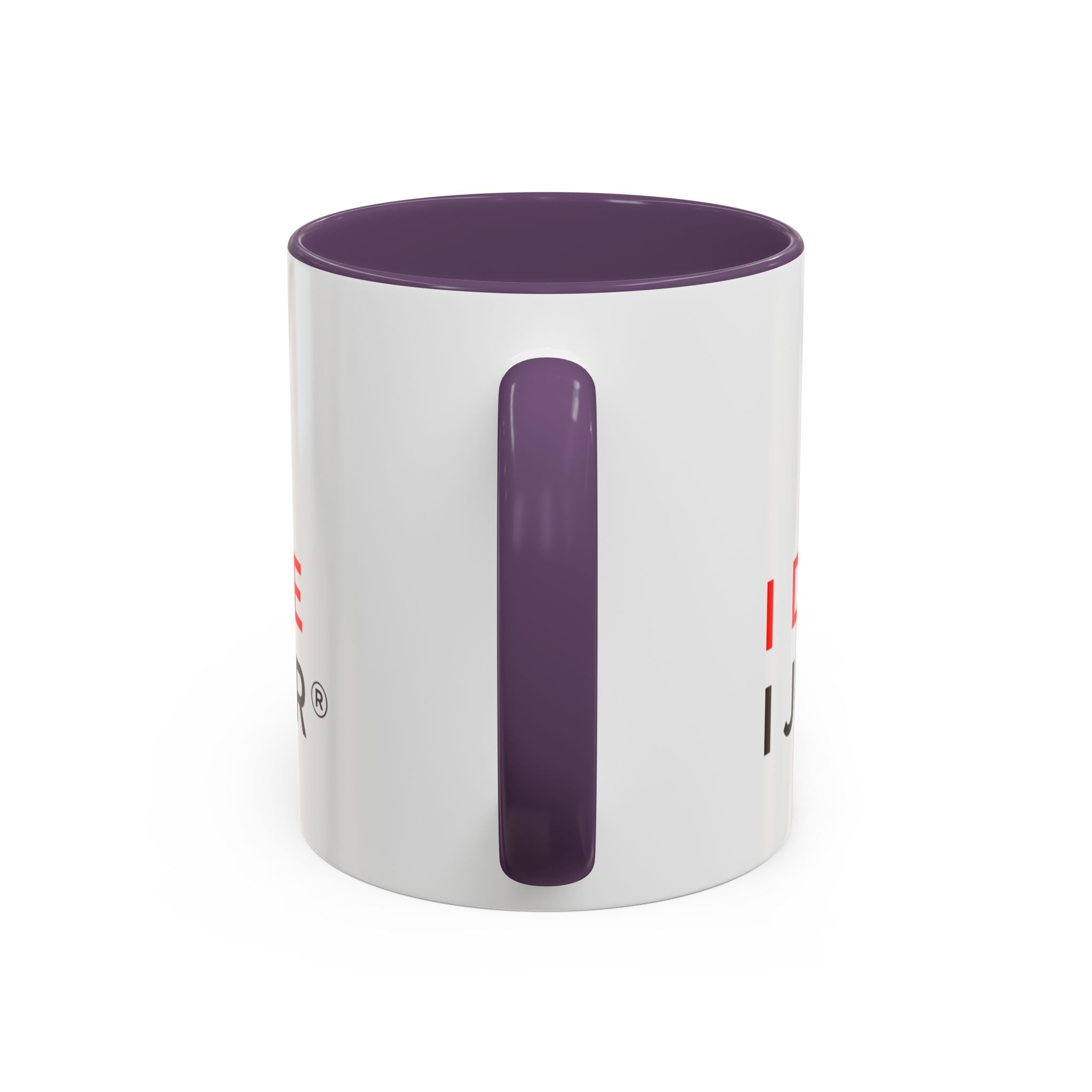 Poker Coffee Mug — "Don’t Gamble, Just Play Poker" Accent Mug (11/15 oz)