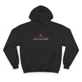 Poker Hoodie — “I Don't Gamble, I Just Play Poker” Champion Pullover