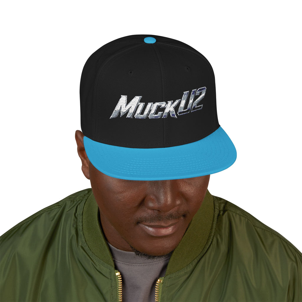 Check Blind Poker Cap (silver logo) - MuckU2