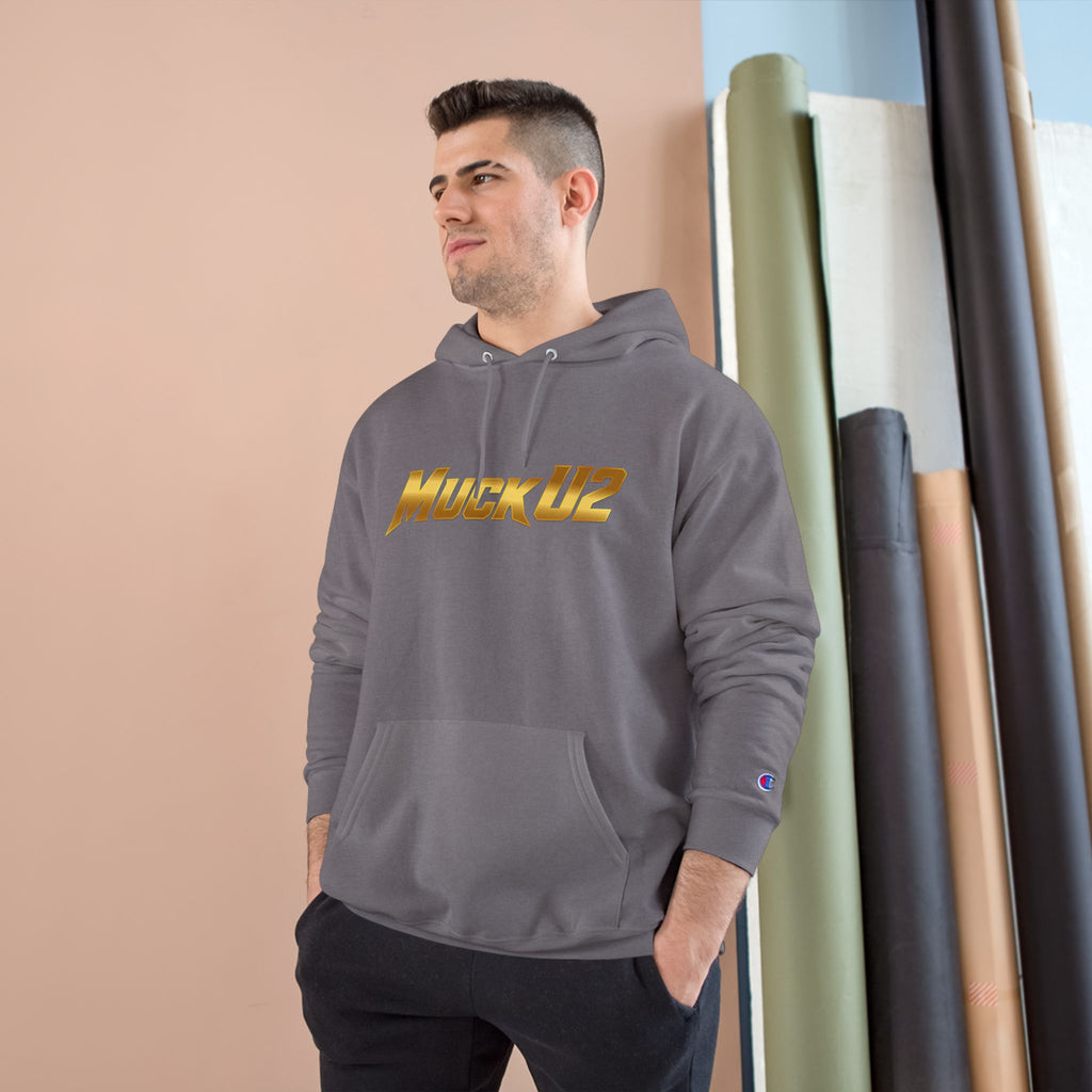 MuckU2 Poker Hoodie (gold logo/SKU 100048)