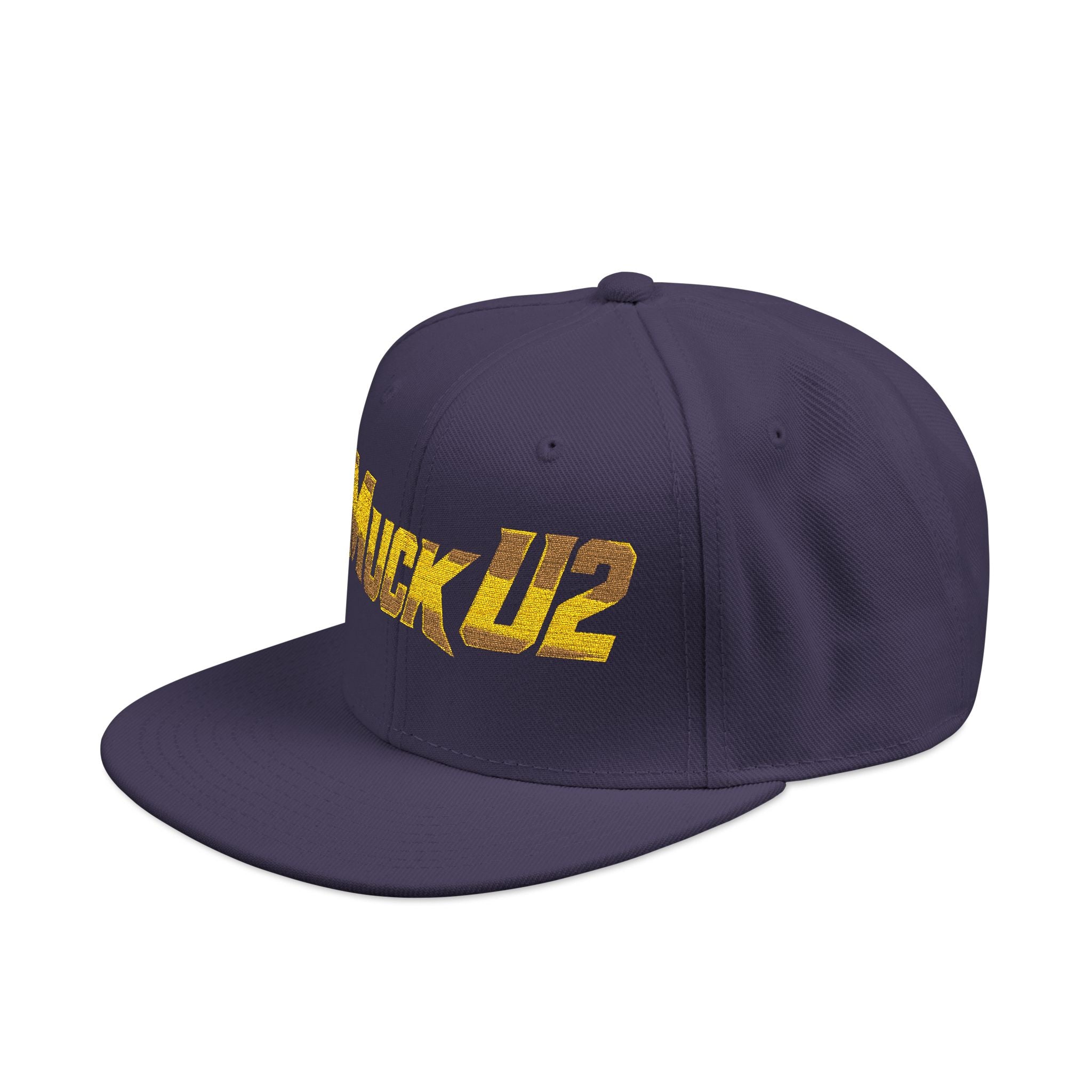 MuckU2 Snapback Poker Cap (blk/red logo SKU1004)