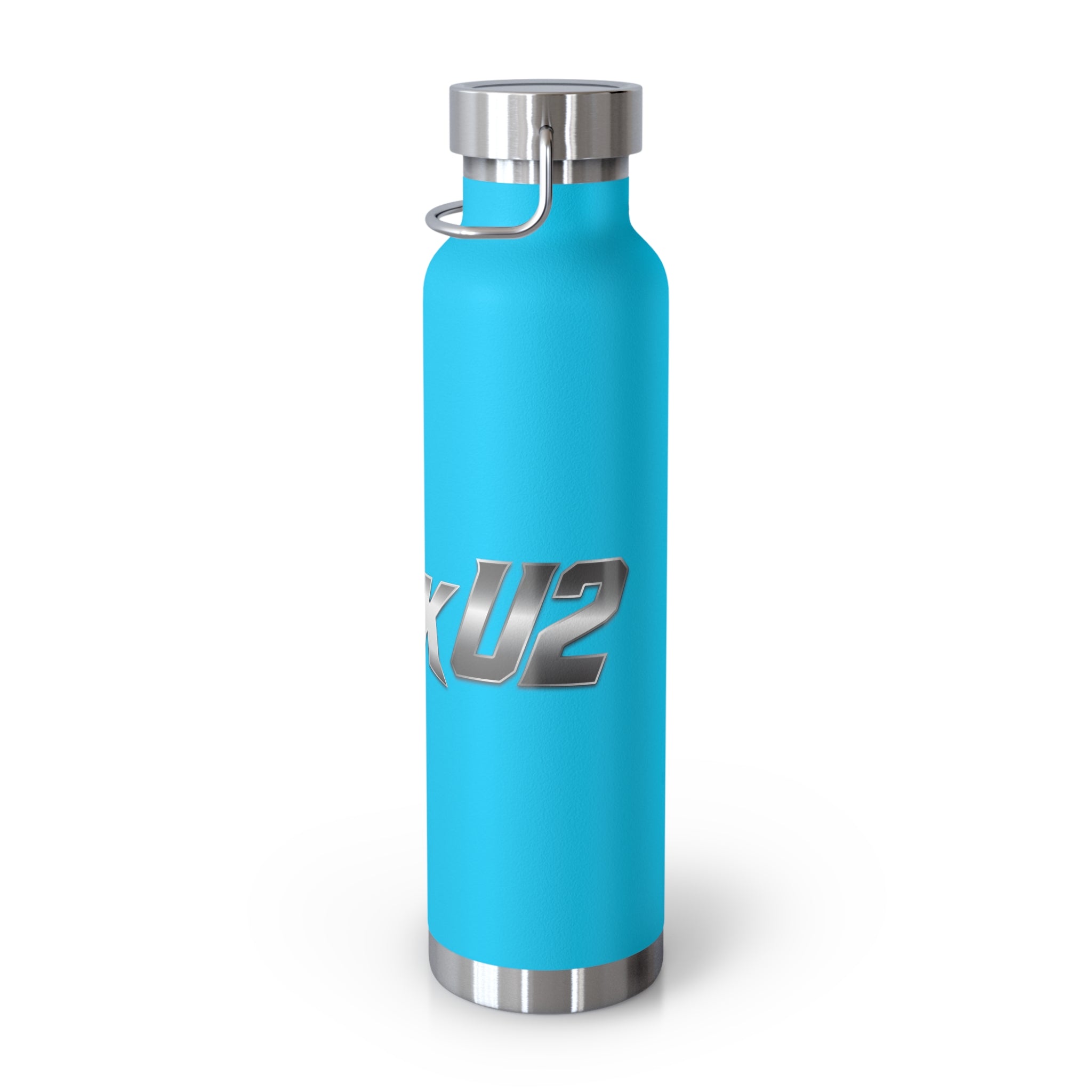 MuckU2 Insulated Water Bottle (gradient silver logo/SKU 100011)