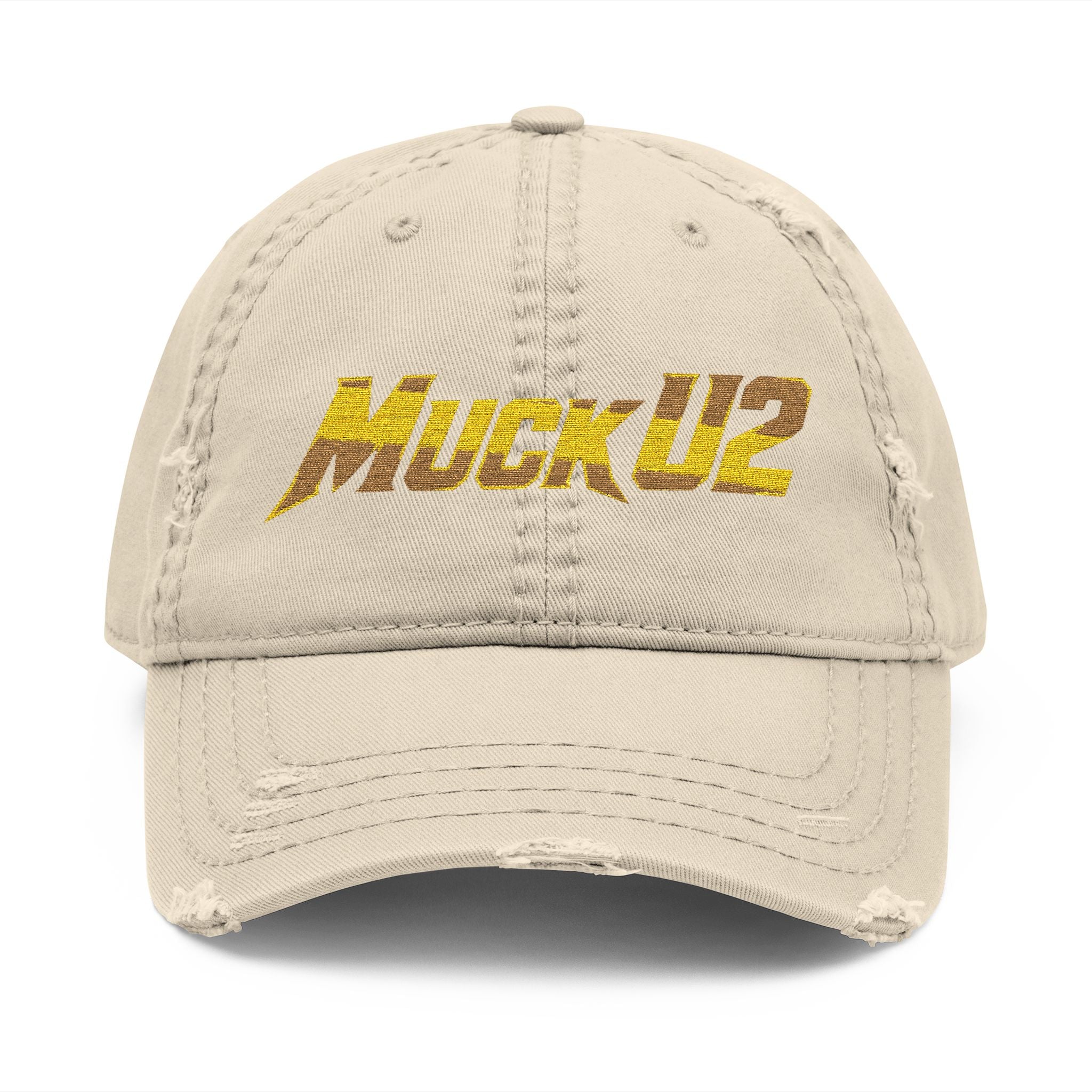 MuckU2 Poker Trucker Cap (gold logo/SKU 100077)