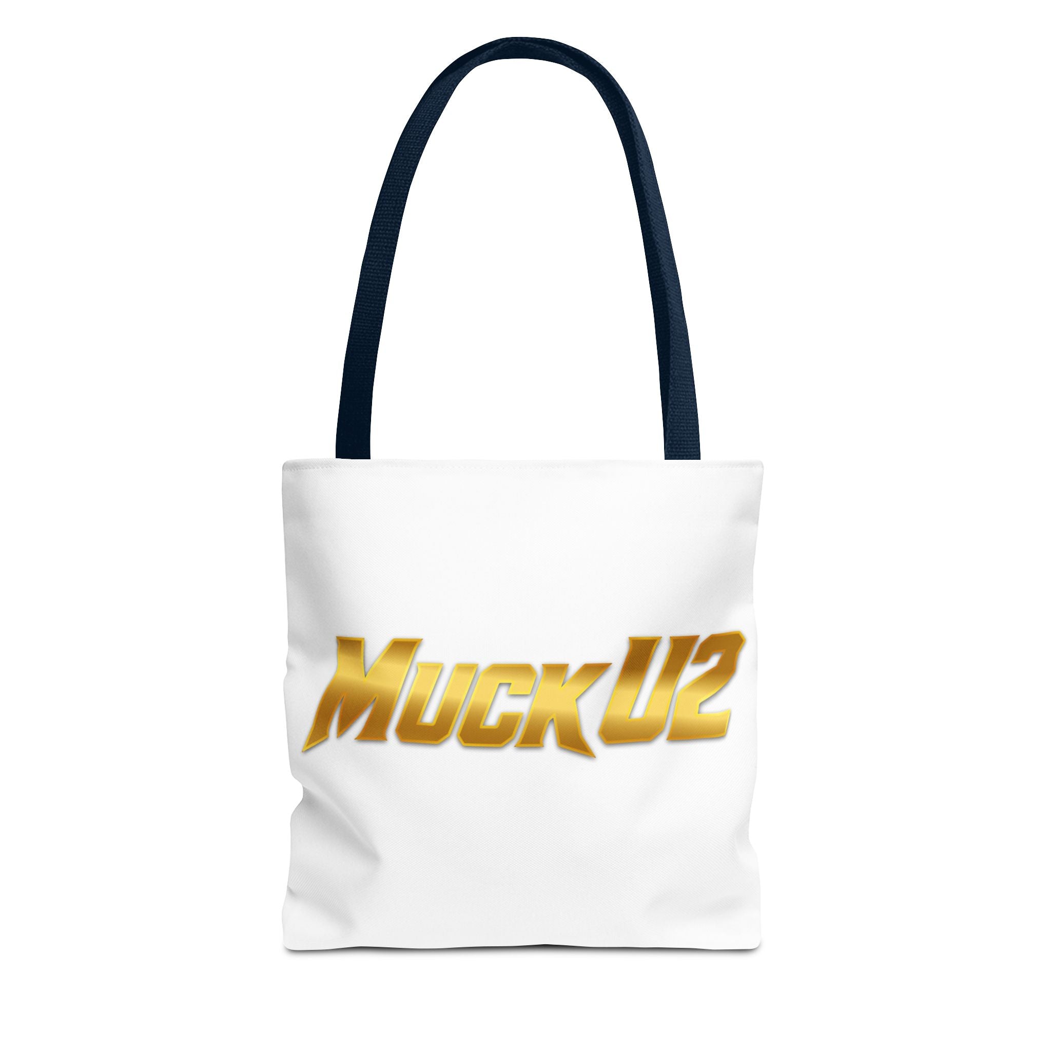 MuckU2 Bubble Canvas Poker Tote Bag (gold logo SKU 100020)
