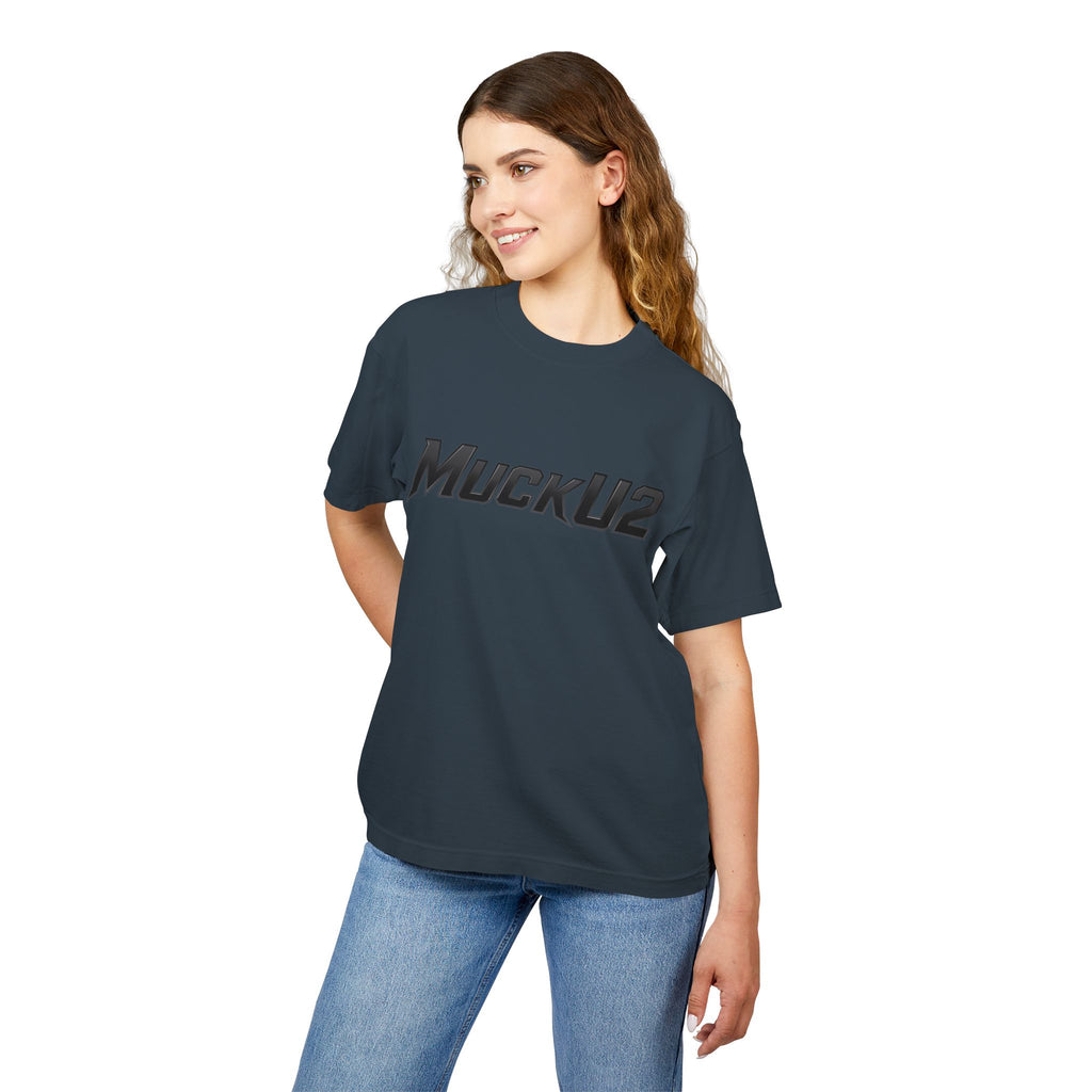 MuckU2 High Quality Poker Tee (black logo/SKU 100058)