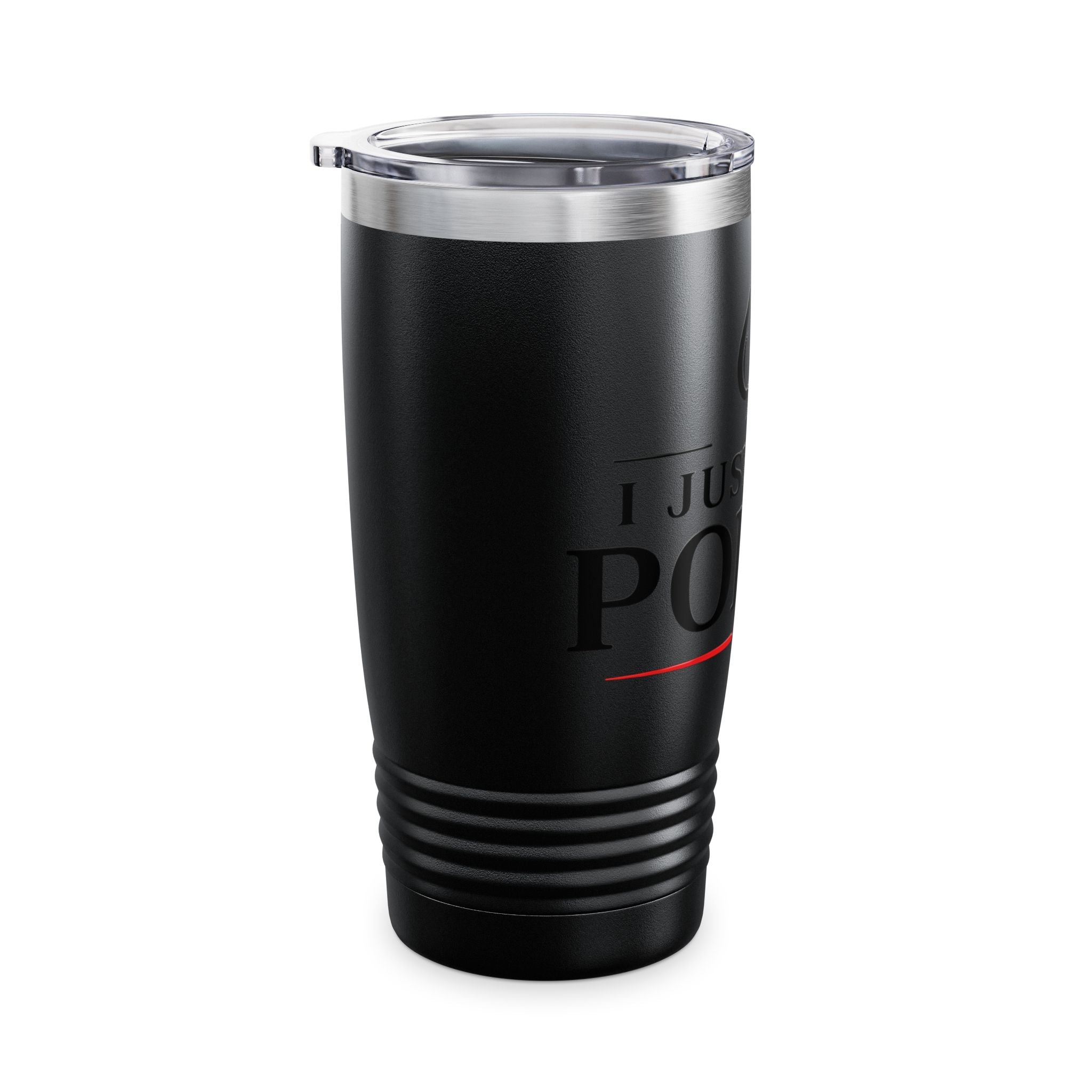 Tumbler — "I Don't Gamble, I Just Play Poker" 20oz Insulated Stainless Steel