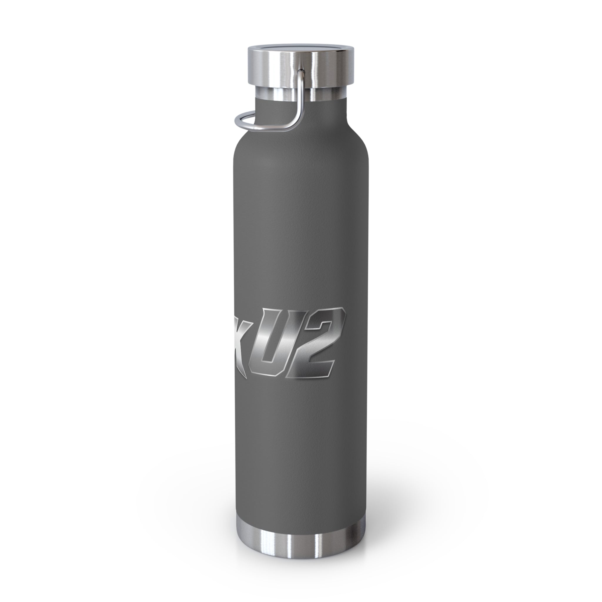 MuckU2 Insulated Water Bottle (gradient silver logo/SKU 100011)